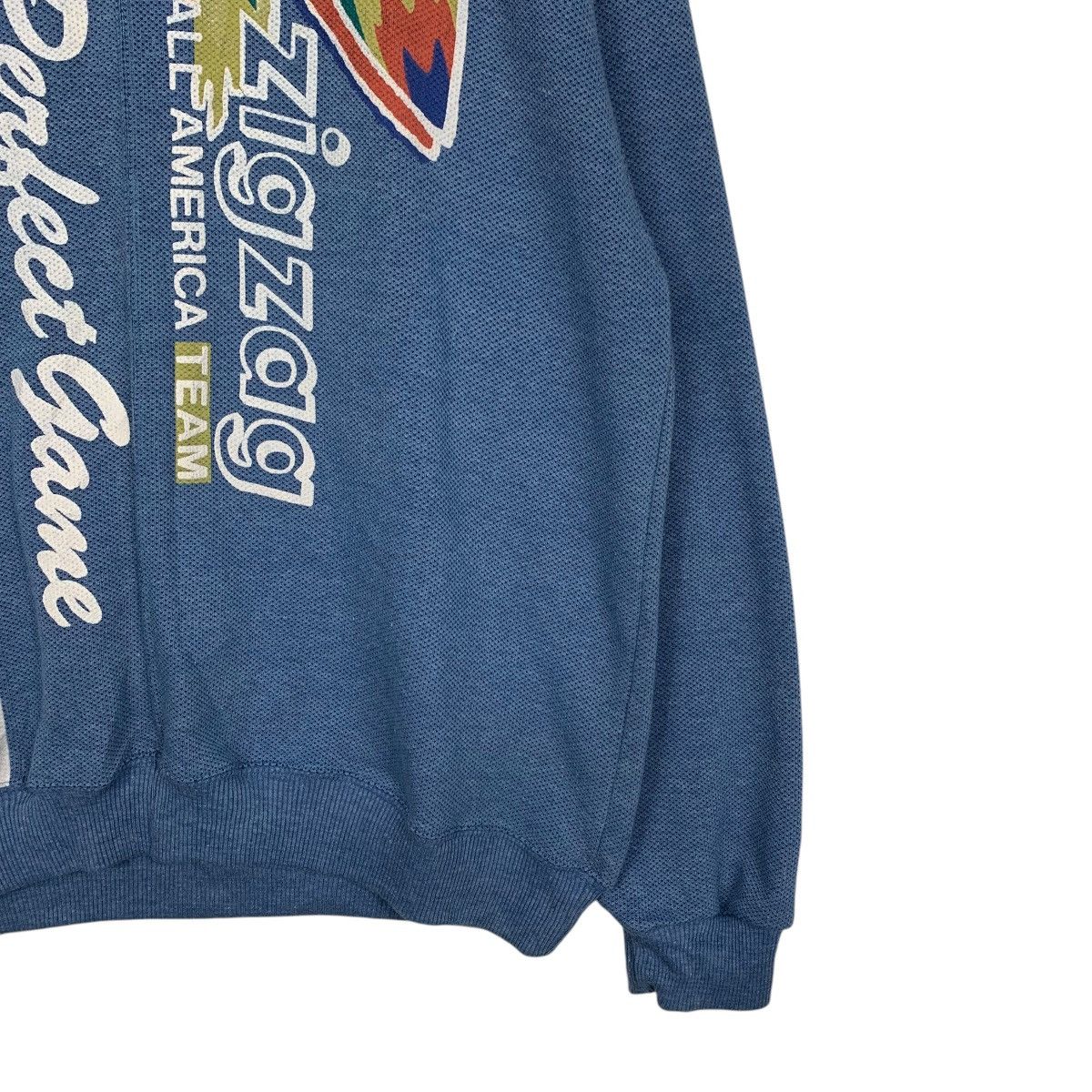Japanese Brand ZIGZAG All America Team Perfect Game Sweatshirts #1751-C78 Size US L / EU 52-54 / 3 - 4 Thumbnail