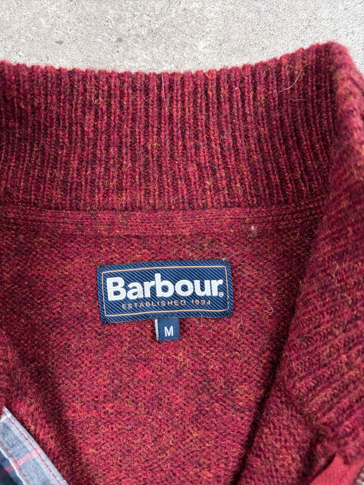Barbour Barbour Half Zip Sweater Wool Luxury pullover knitwear Size US M / EU 48-50 / 2 - 3 Thumbnail