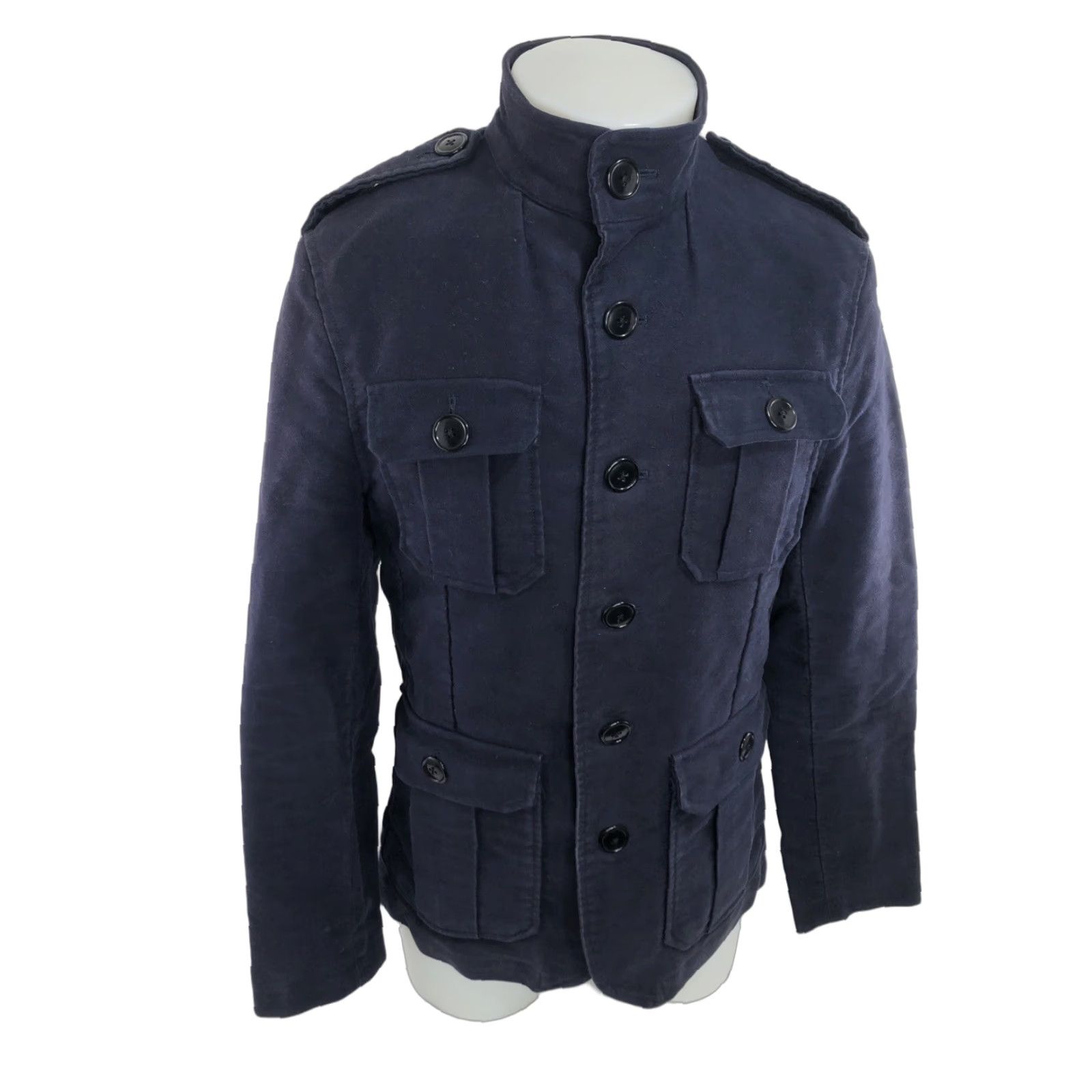Ralph Lauren Ralph Lauren / Rugby - Military Style Utility Epaulet Mens S Jacket Shirt Size US S / EU 44-46 / 1 - 1 Thumbnail