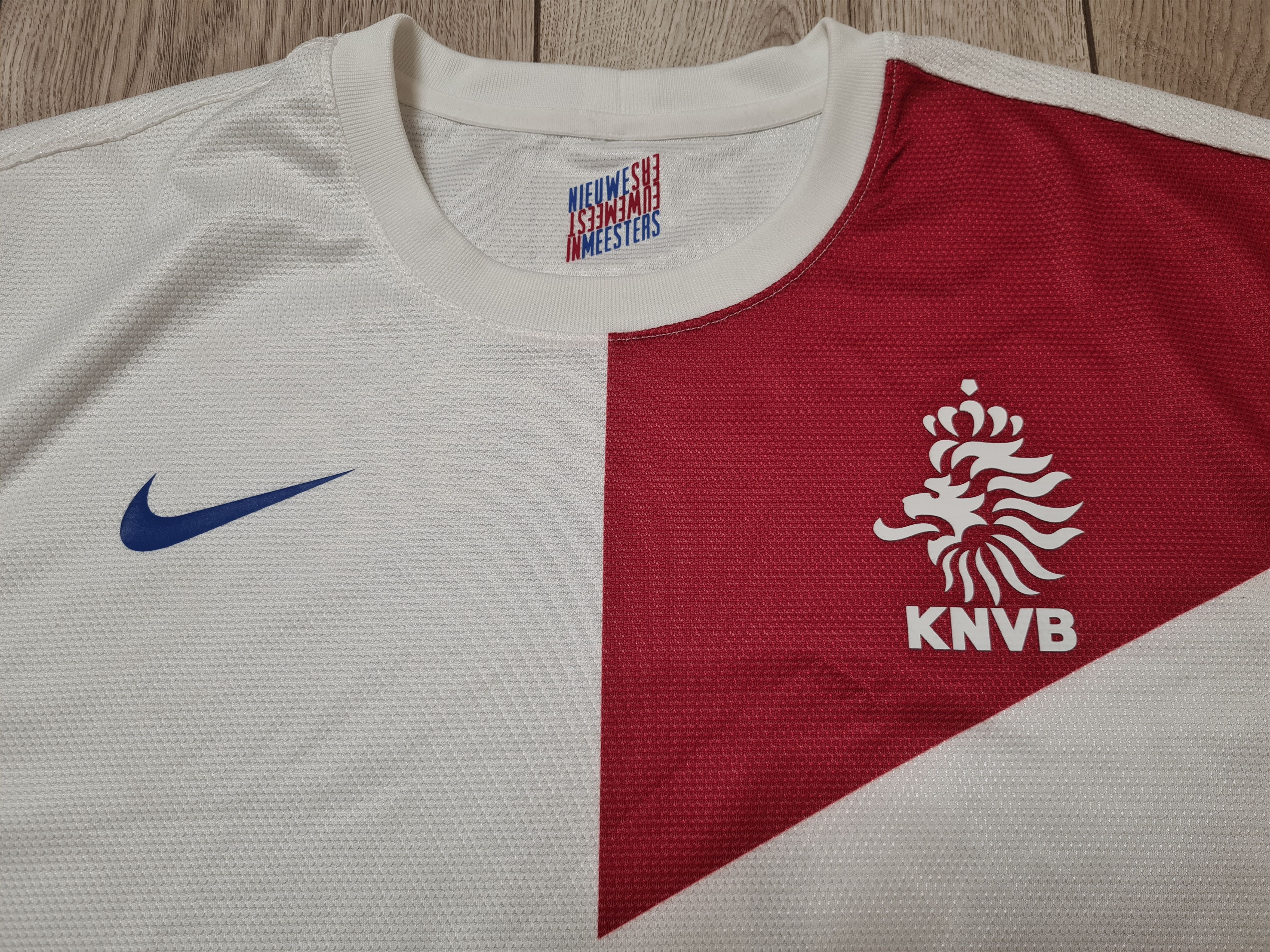 All Sport NETHERLANDS 2013 2014 AWAY VAN PERSIE FOOTBALL SOCCER JERSEY Size US XL / EU 56 / 4 - 3 Thumbnail