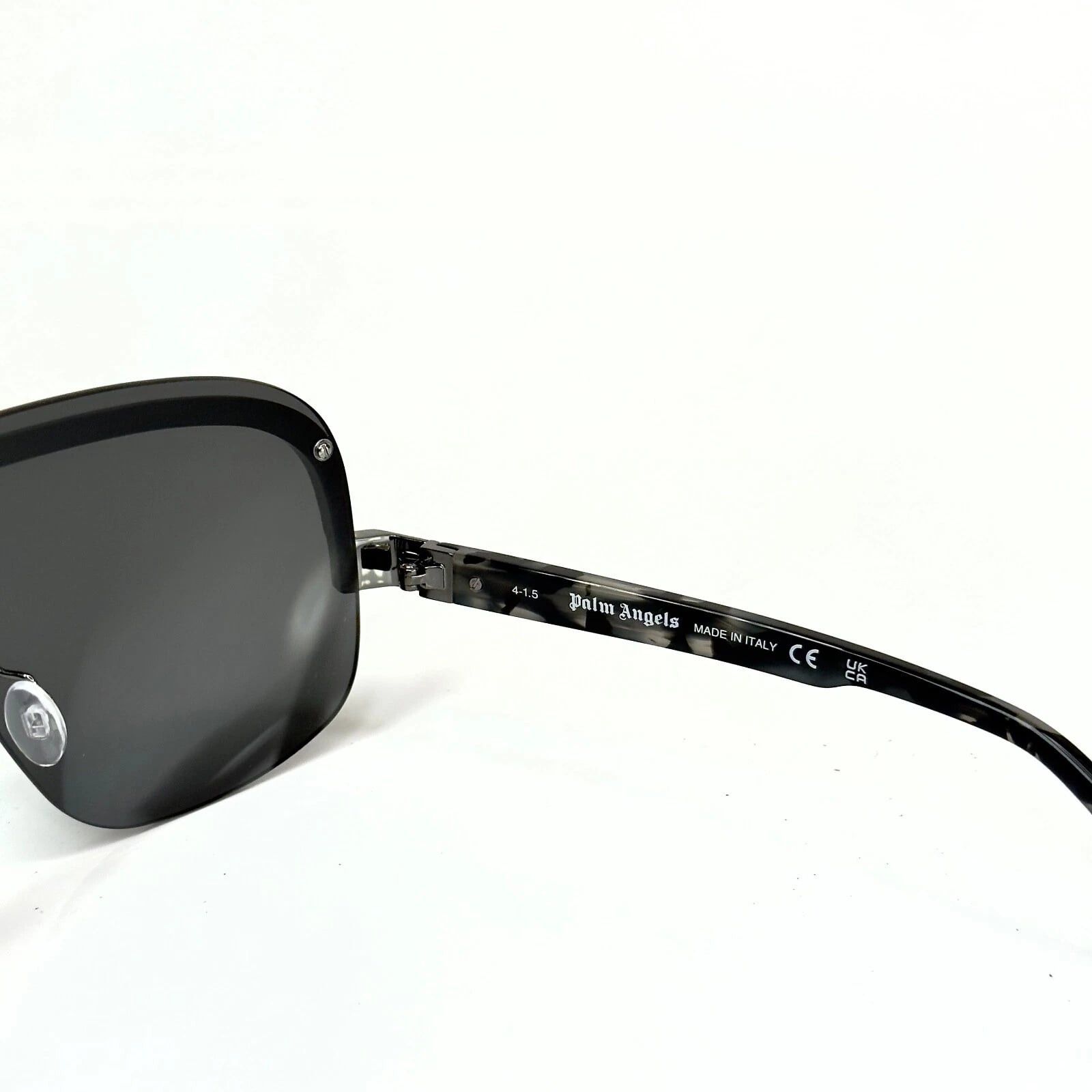 Palm Angels PALM ANGELS PERI10I 10I KING Gray Black Mask Unisex Fashion Size ONE SIZE - 8 Thumbnail