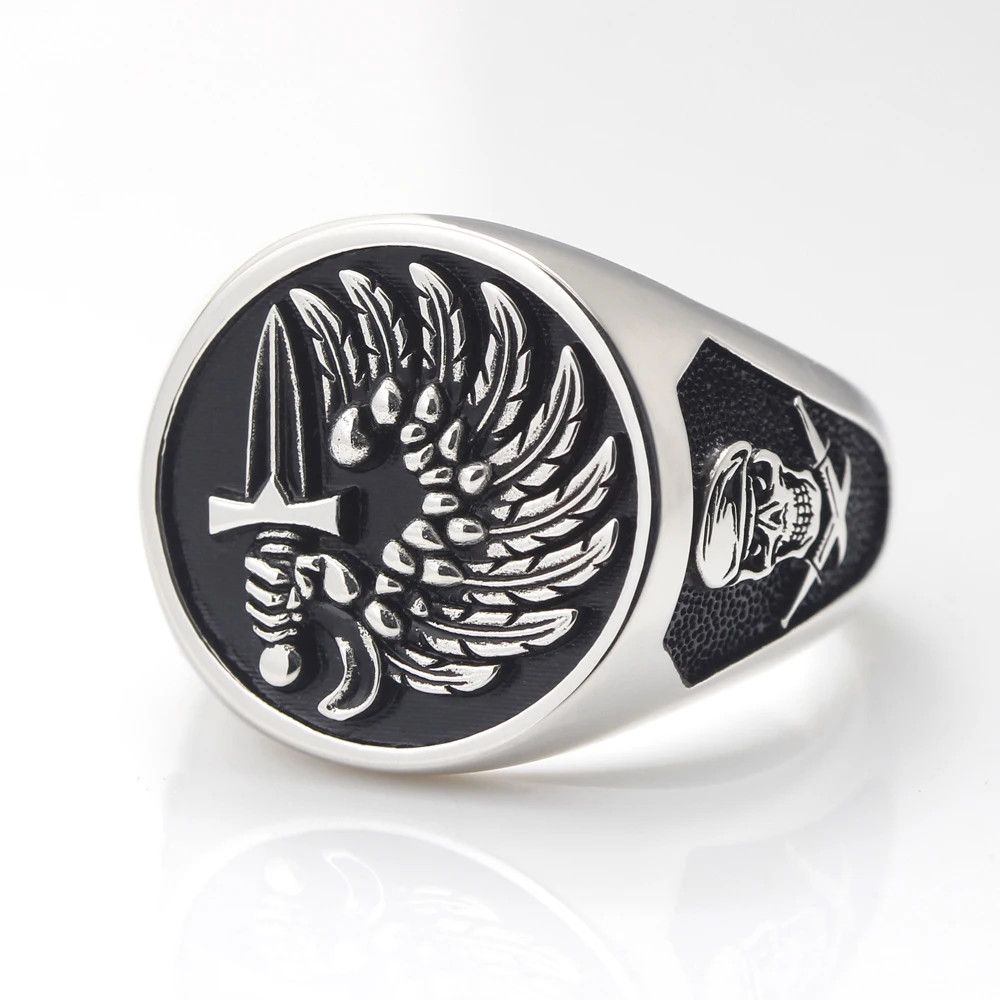 Foreign Soldier Mercenary Solid Ring