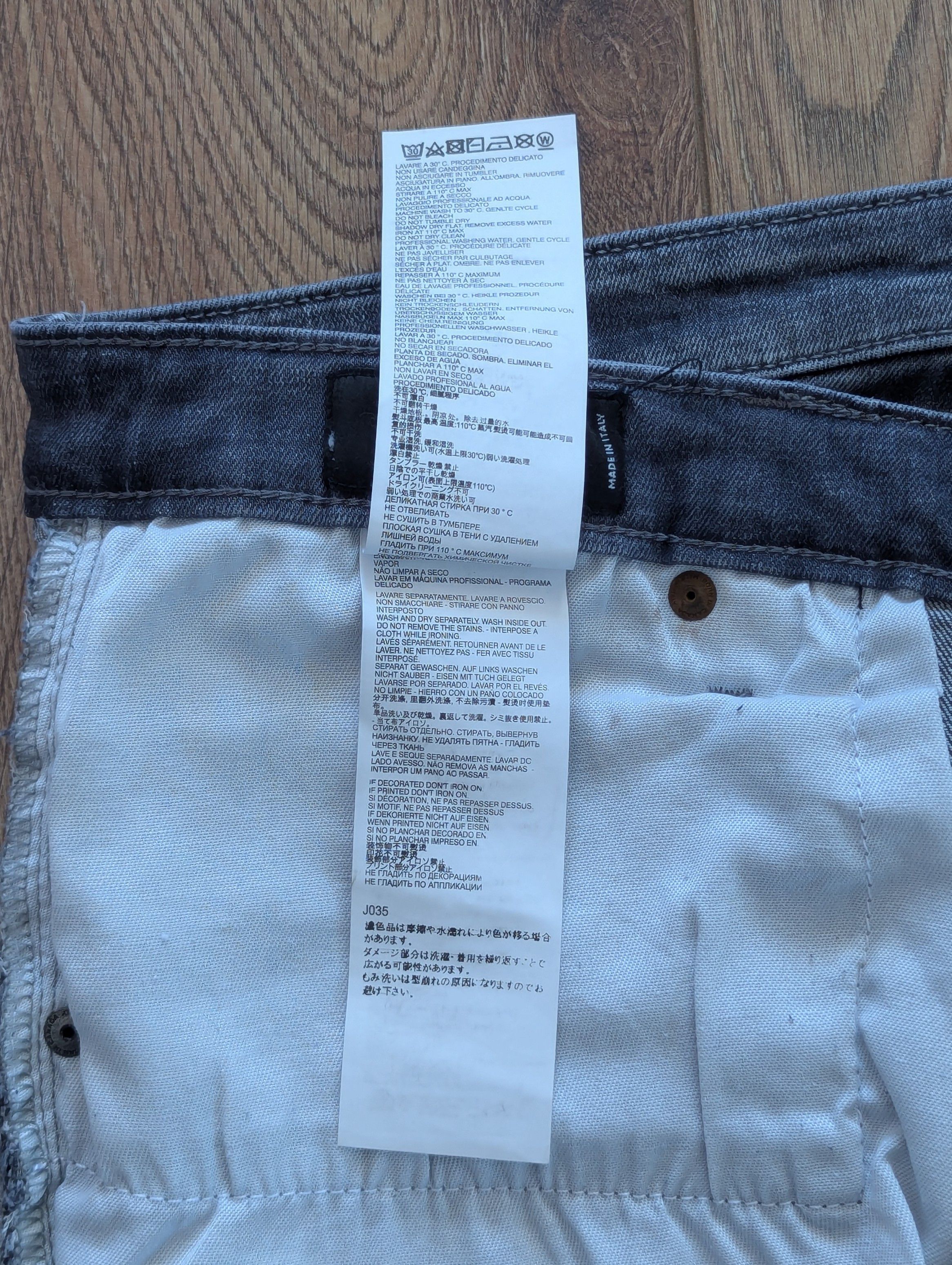 Dsquared2 DSQUARED2 Tidy Biker Jean Made In Italy Denim Pants Luxury Size US 32 / EU 48 - 14 Thumbnail