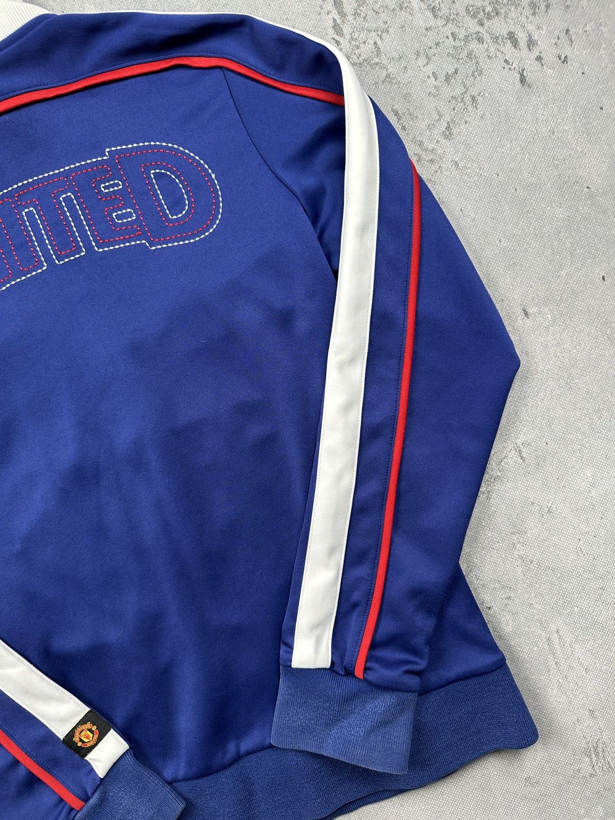 Nike Vintage Nike Manchester United Track Jacket 90s Y2K Blue M Size US M / EU 48-50 / 2 - 10 Thumbnail