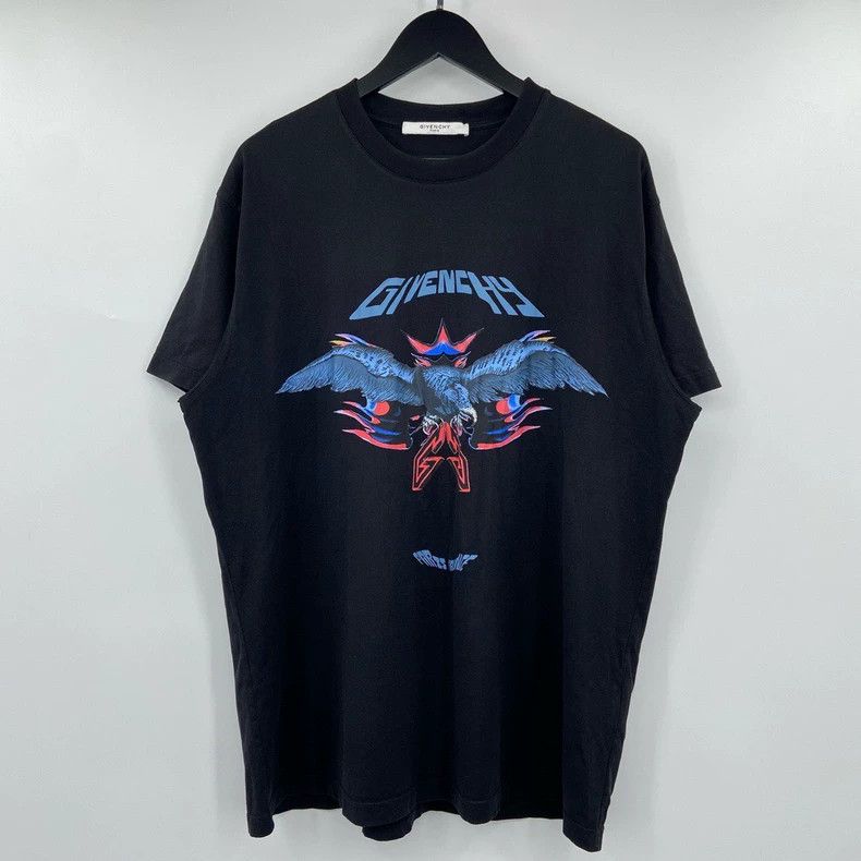 Givenchy Givenchy Eagle Logo Short Sleeve T-shirt - dmc Size US M / EU 48-50 / 2 - 1 Thumbnail