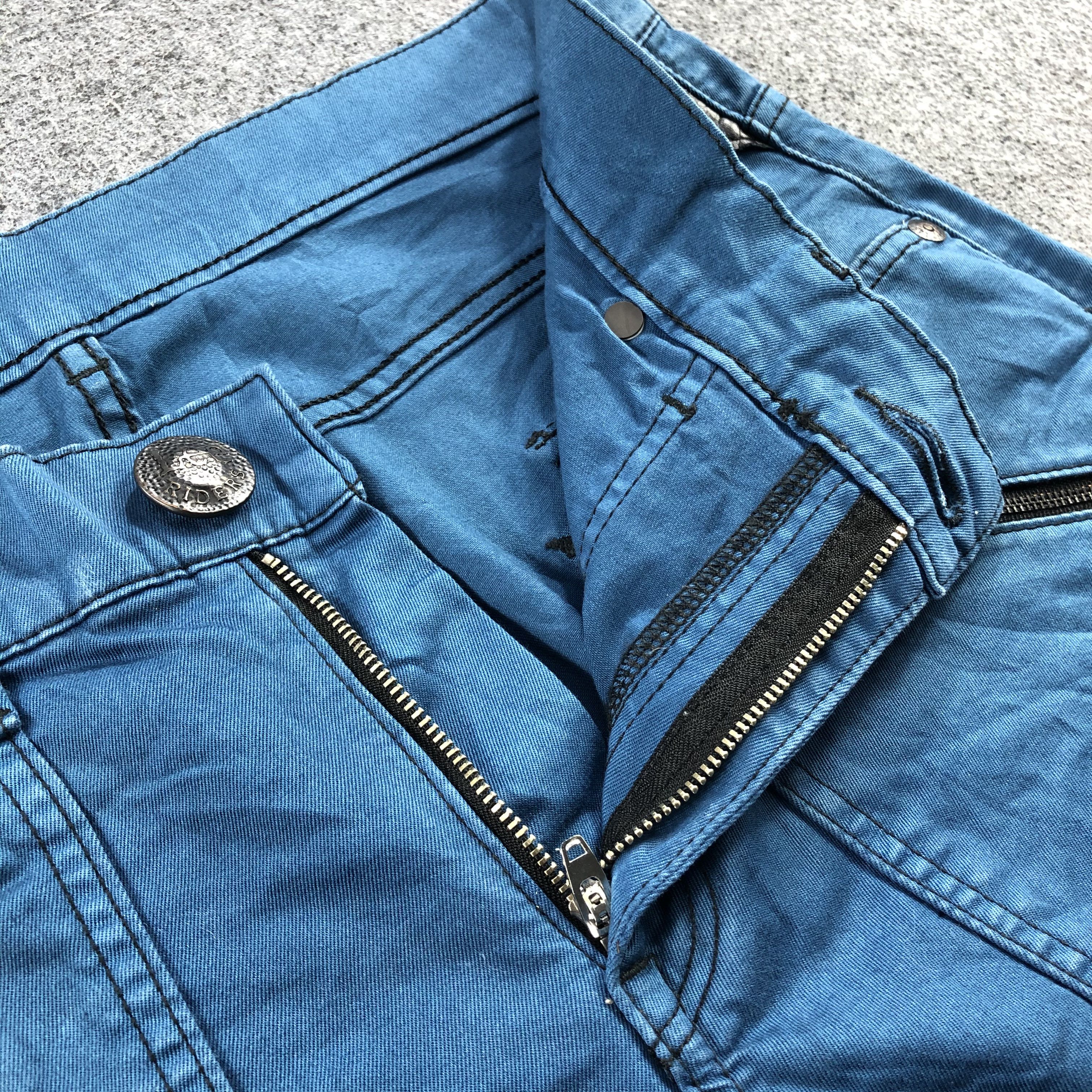 Lee Vintage Blue Wash Lee Jeans-J1817 Size US 34 / EU 50 - 9 Thumbnail