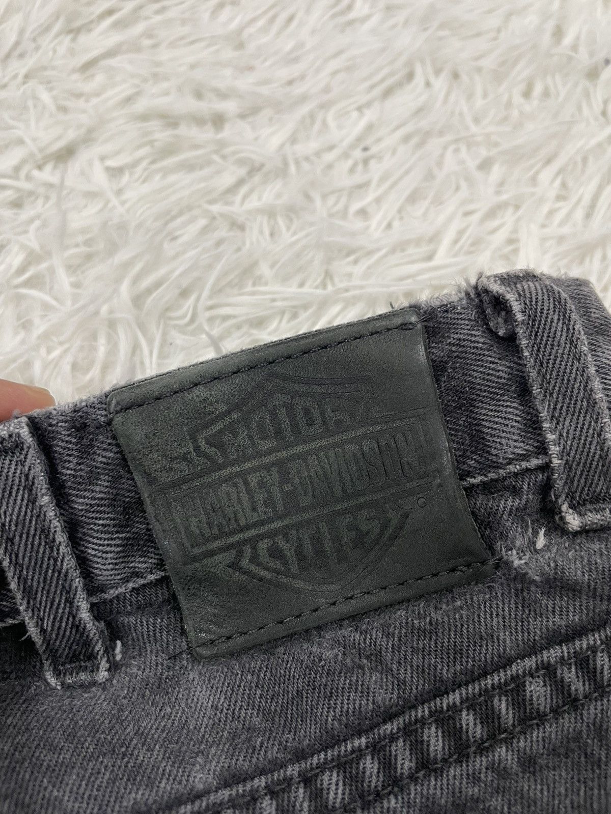 Harley Davidson Harley Davidson Denim Relaxed Leg Pants Size US 37 - 10 Thumbnail