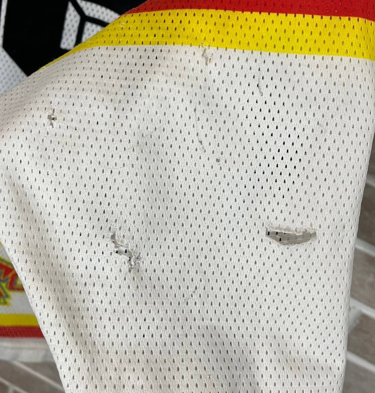 NHL EHC Biel-Bienne Hockey Jersey Switzerland Match Worn Play 19 Size US XL / EU 56 / 4 - 8 Thumbnail