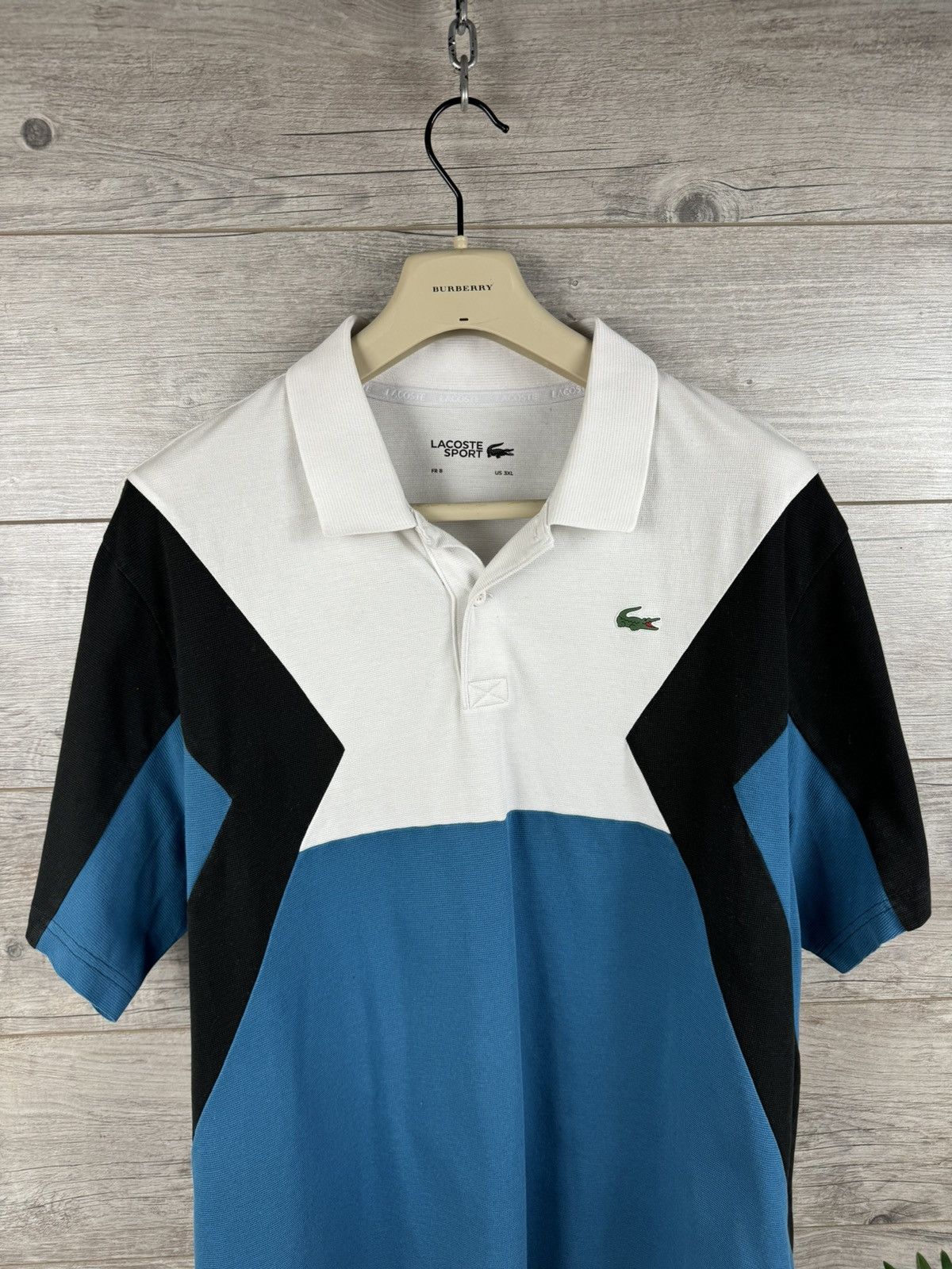Designer LACOSTE POLO SHIRT LUXURY SIZE 2XL / 3XL Size US XXL / EU 58 / 5 - 2 Thumbnail