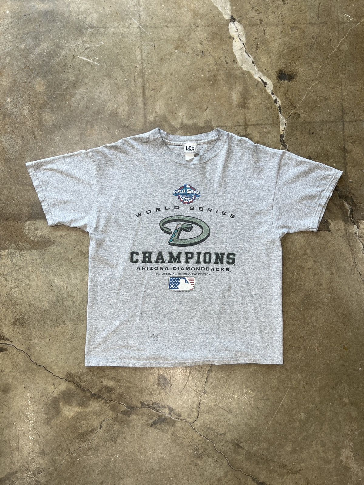 MLB × Vintage Vintage 2001 MLB Diamondbacks World Series Champ Tee Large Size US L / EU 52-54 / 3 - 2 Thumbnail