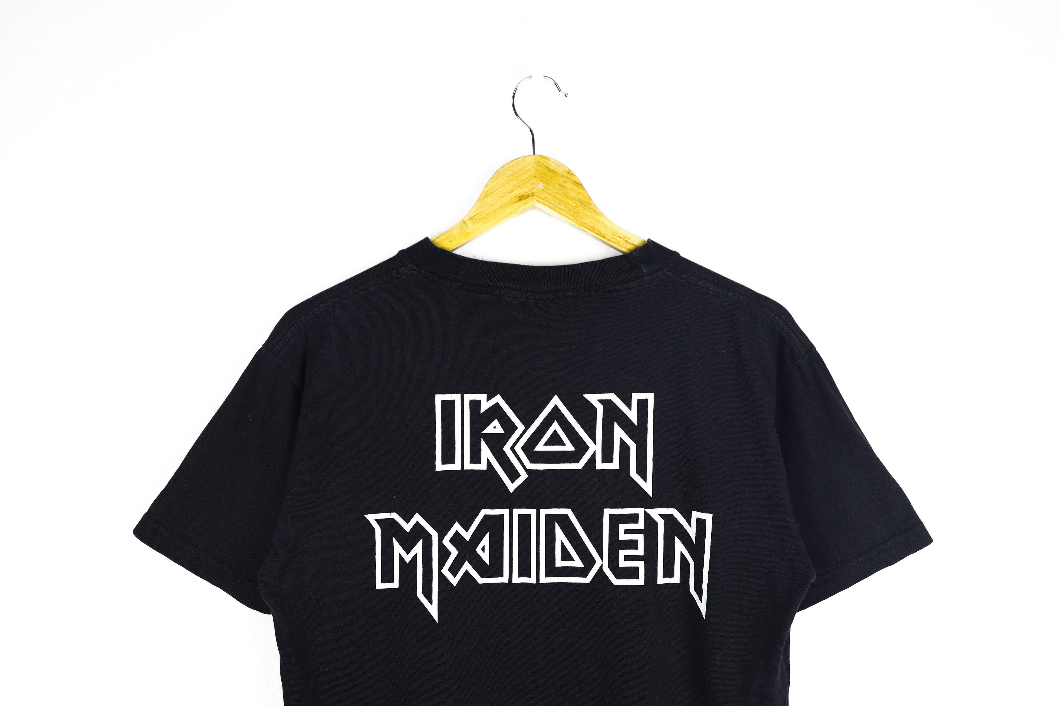 Band Tees × Iron Maiden × Vintage Vintage Iron Maiden Graphic Print Merch Tee T-shirt Size US M / EU 48-50 / 2 - 7 Thumbnail