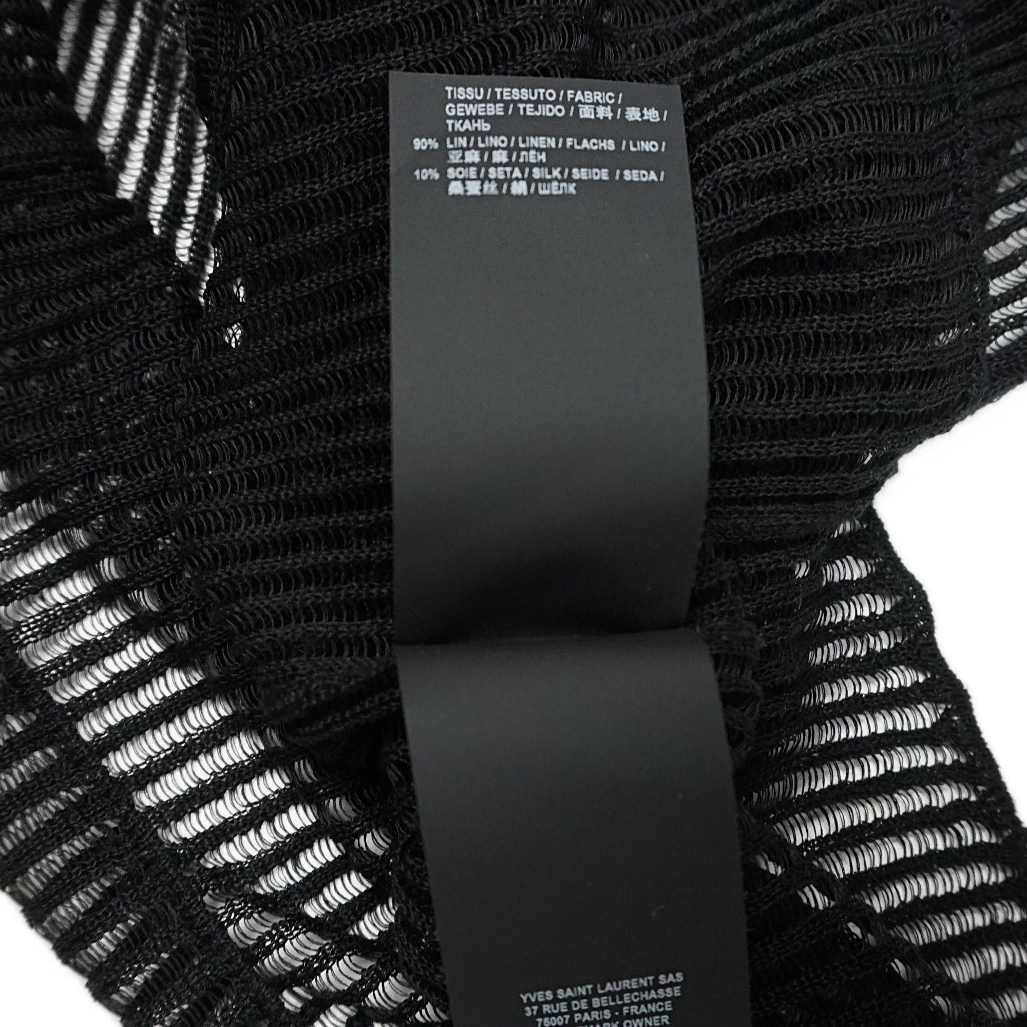 Saint Laurent Paris Saint Laurent Paris Semi Sheer Knit Tank Size US M / EU 48-50 / 2 - 3 Thumbnail