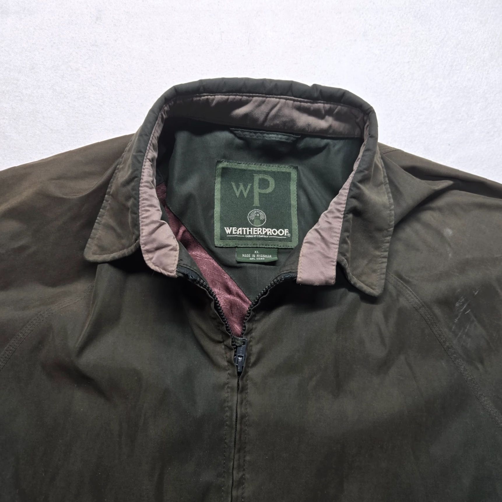 Weatherproof Weatherproof Brown Bomber Jacket Adult Men XL ZIP Front Coat - Solid Polyester Weatherproof Owl Logo Zipper Winter Fall Spring Summer X Large Mens Size US XL / EU 56 / 4 - 2 Thumbnail
