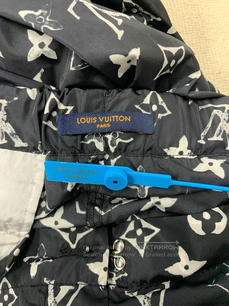 Louis Vuitton Louis Vuitton Lace-up printed jogger pants with floral mon Size 28" / US 6 / IT 42 - 3 Thumbnail