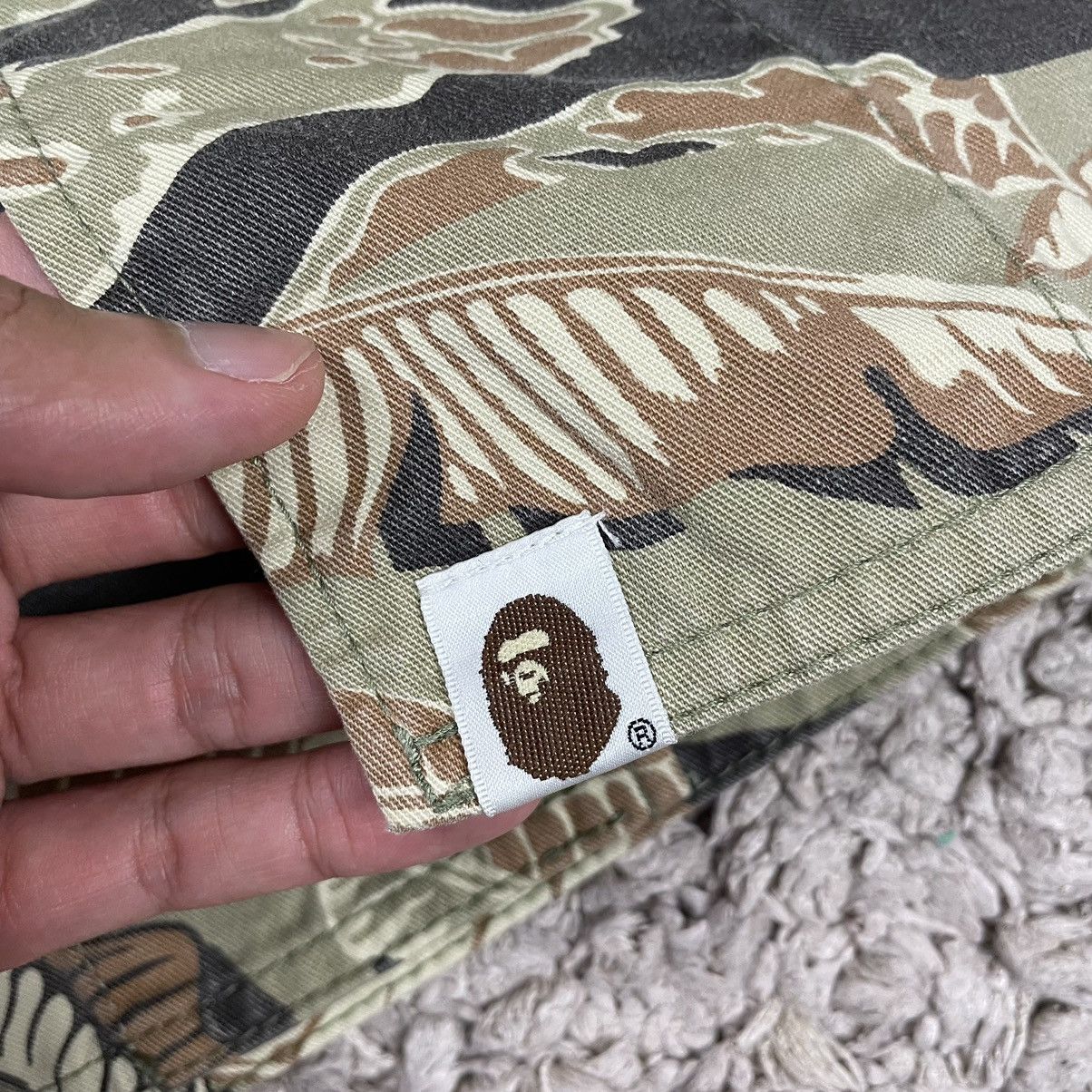 Bape Banana Leaf Camo Military Shirt Size US S / EU 44-46 / 1 - 20 Thumbnail
