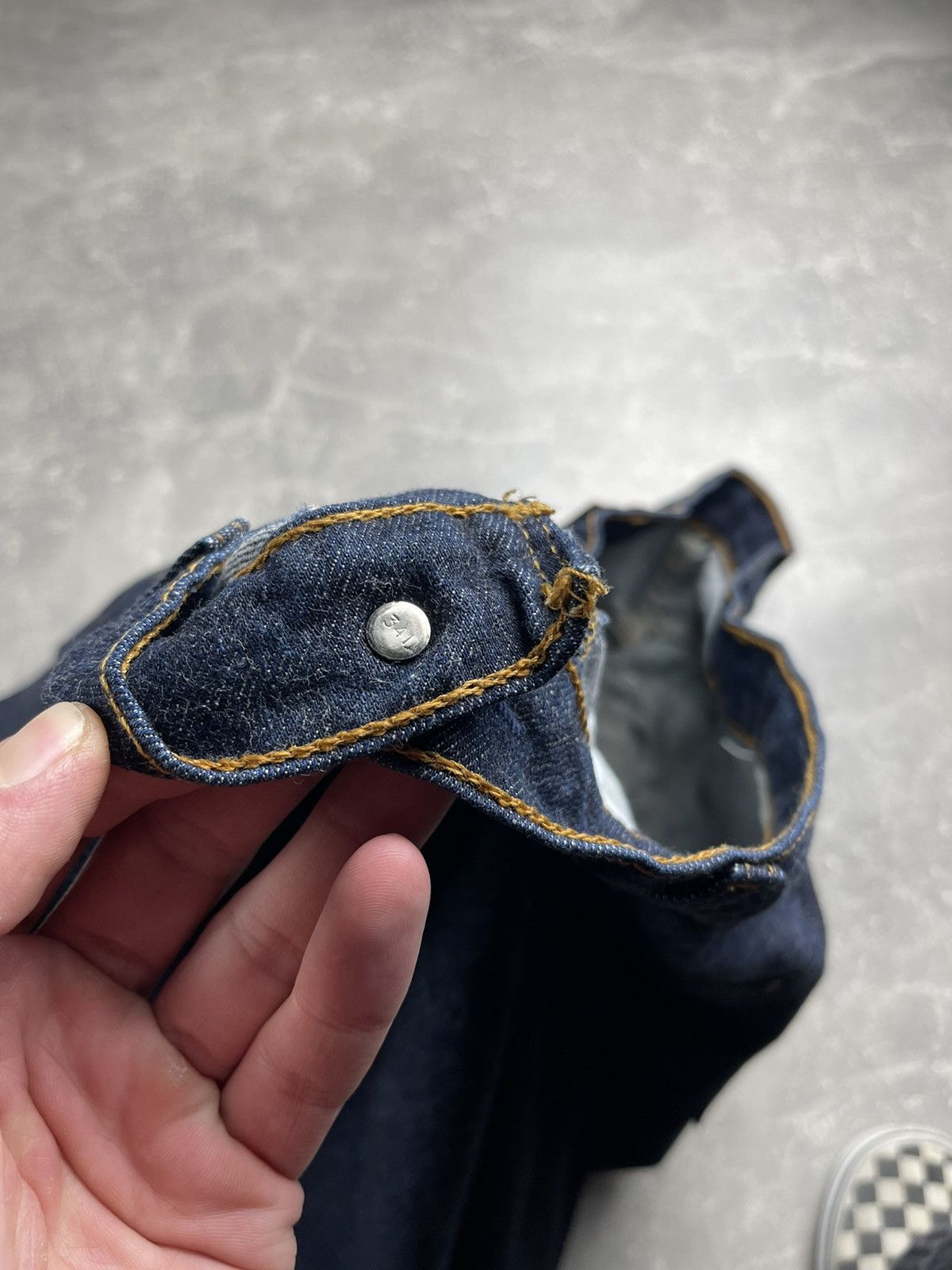 Levi's Levi’s 513 "Big Boy" VNTG Jeans Dark Blue Denim Size US 38 / EU 54 - 10 Thumbnail
