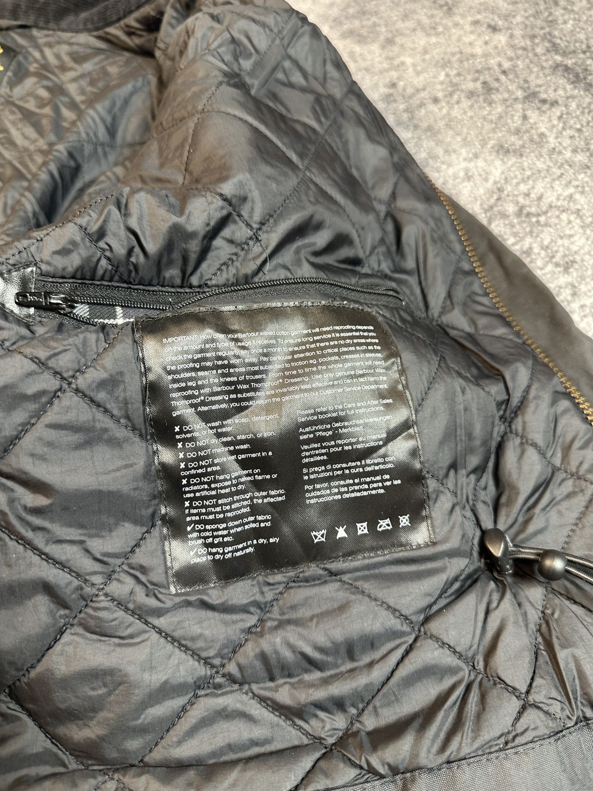 Barbour Vintage Barbour Wax Sapper Jacket UK Style Streetwear L Size US L / EU 52-54 / 3 - 7 Thumbnail