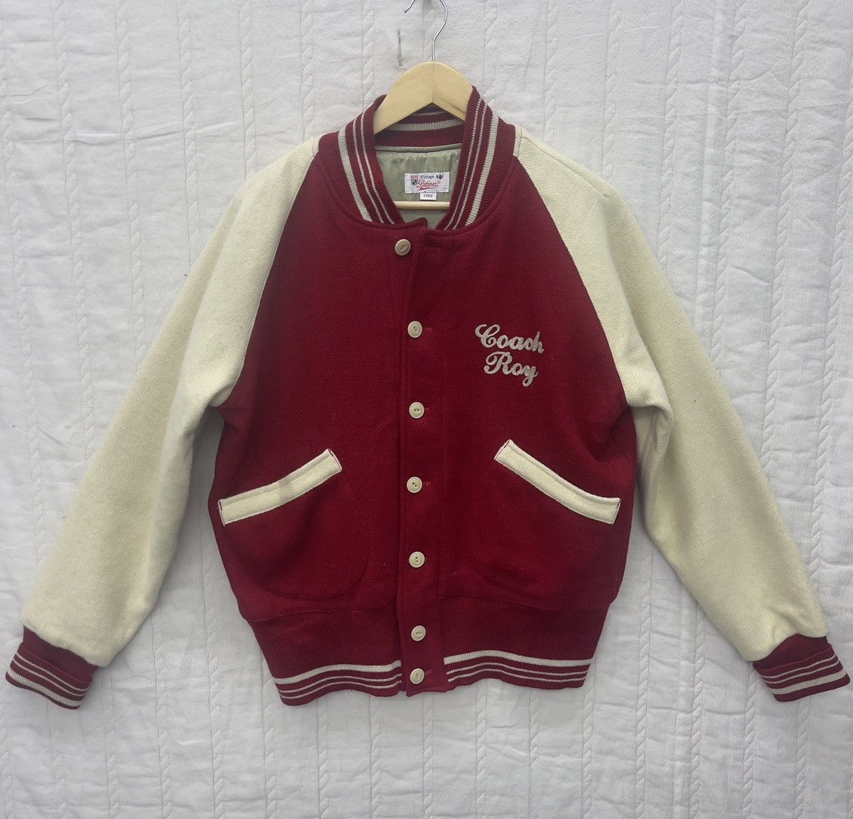 Japanese Brand × Vintage ARCHIVE💥SAN FRANCISCO CONSERVATION VARSITY JACKET Size US L / EU 52-54 / 3 - 4 Thumbnail
