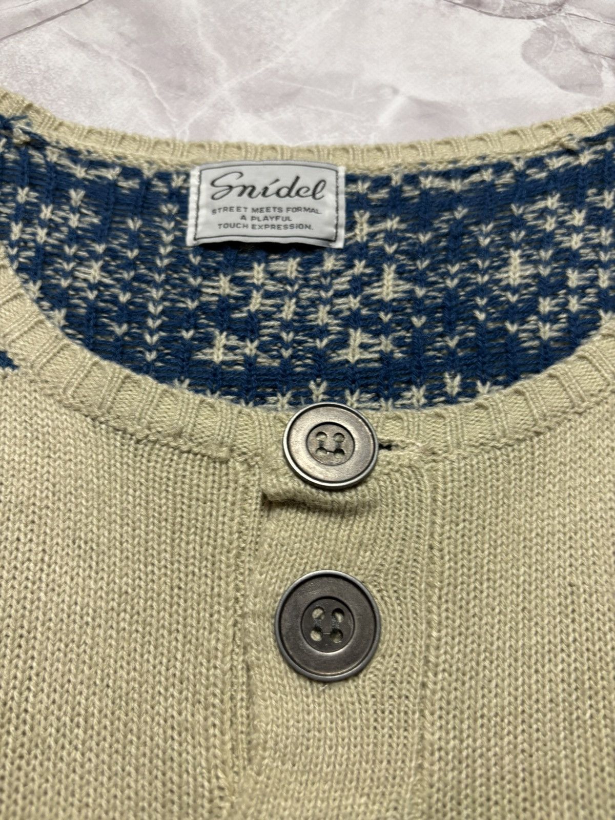 Japanese Brand Snidel Henley Sweater Lace Hem Folk Babydoll Women's S Size S / US 4 / IT 40 - 7 Thumbnail