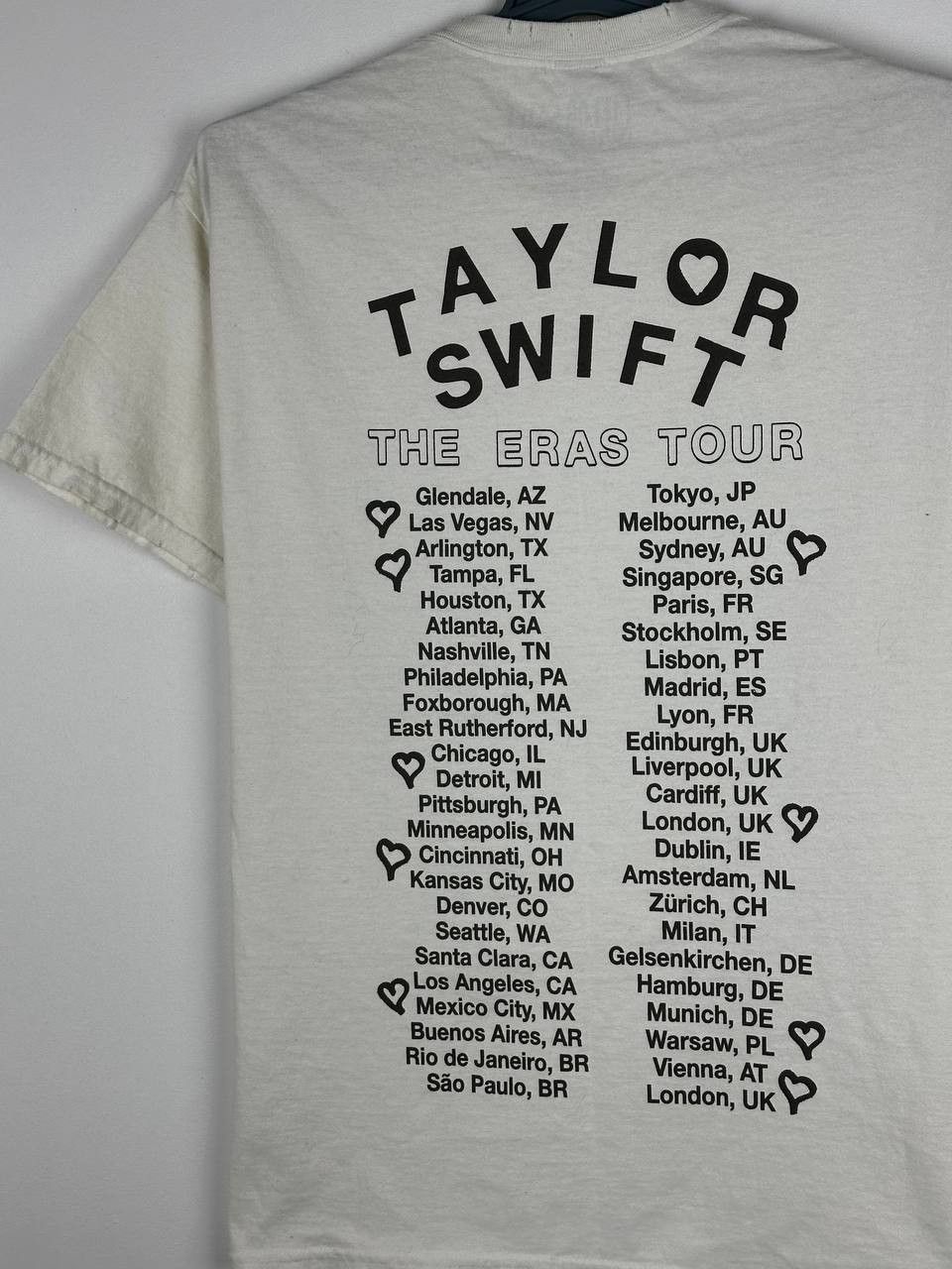 Band Tees × Rap Tees × Vintage 🔥RARE🔥 Taylor Swift tshirt boot the eras tour tee Size US S / EU 44-46 / 1 - 9 Thumbnail