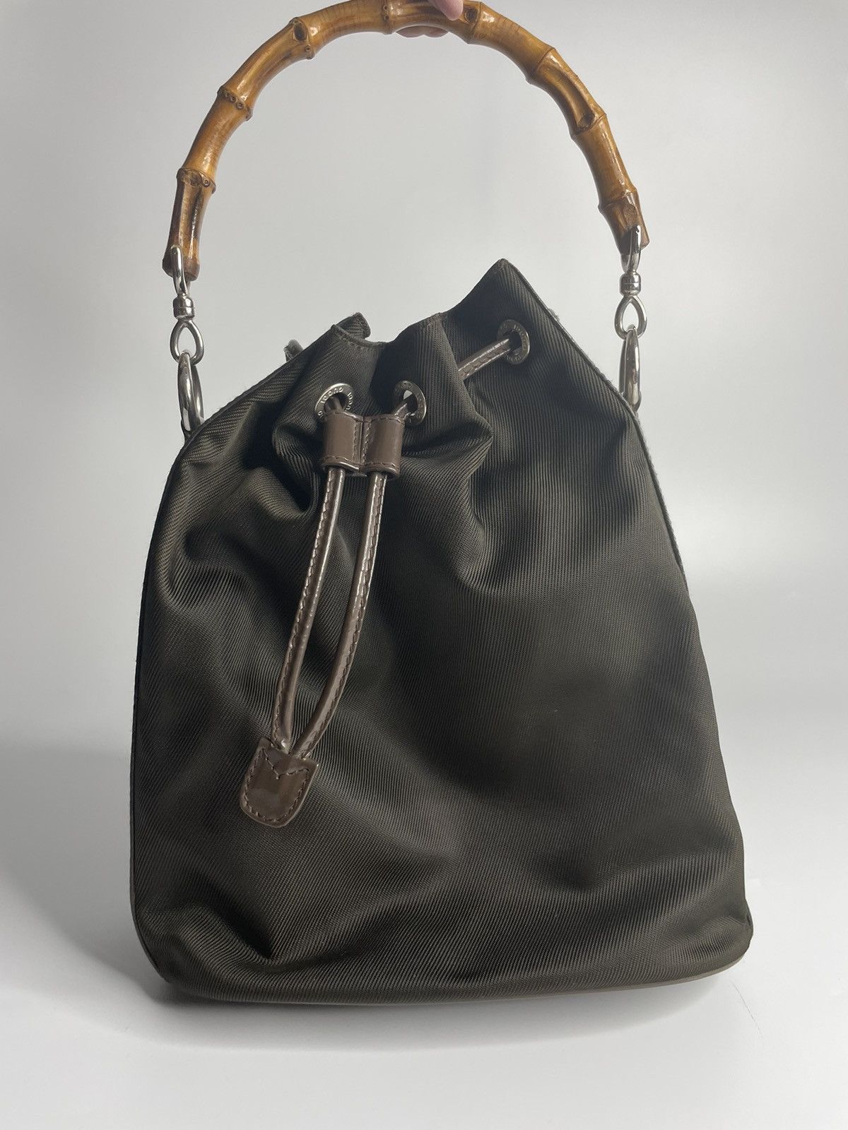 image of Luxury X Gucci Bamboo Bag in Brown, Women's