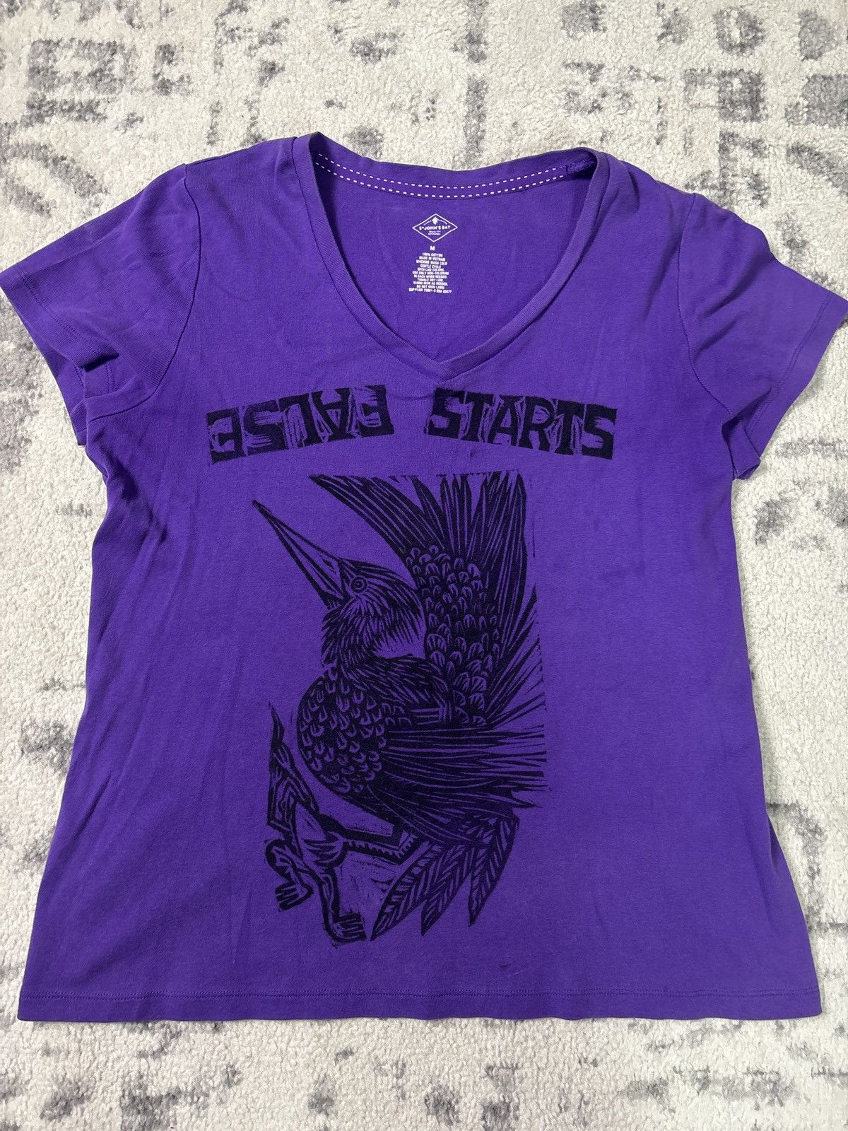 VINTAGE LOW CUT T SHIRT