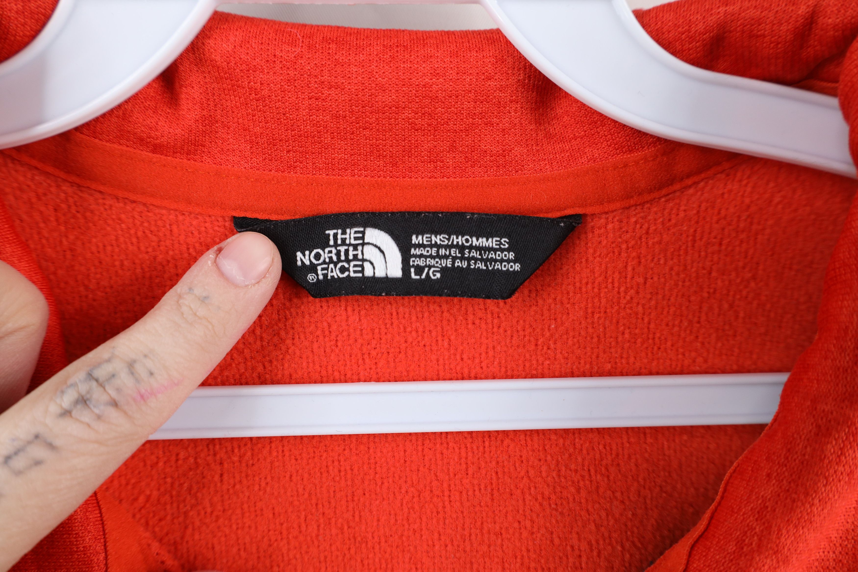 The North Face × Vintage The North Face Canyonlands Half Zip Pullover Sweater Orange Size US L / EU 52-54 / 3 - 7 Thumbnail