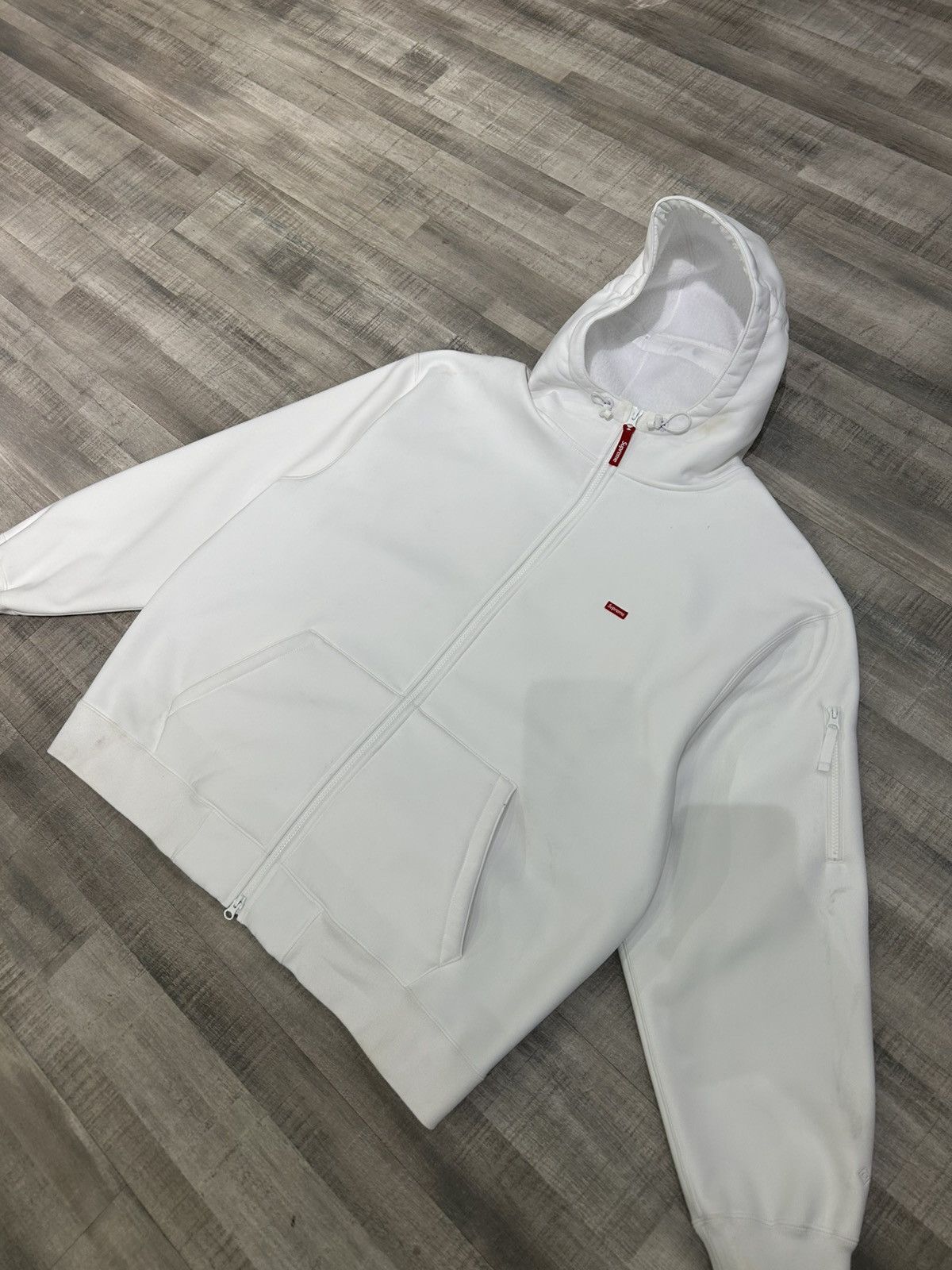 Supreme Supreme Windstopper Zip Up Hooded Sweatshirt Size US XL / EU 56 / 4 - 3 Thumbnail
