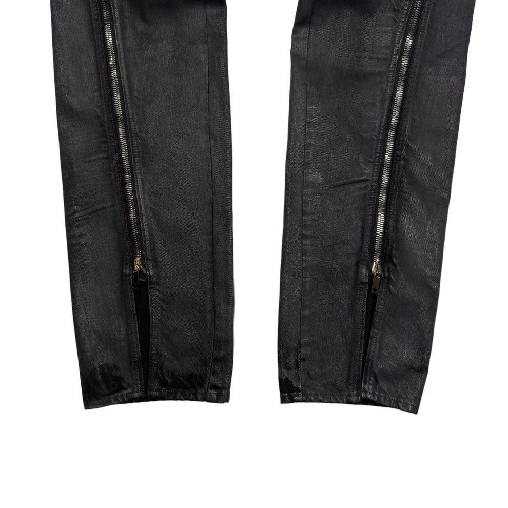 Black Wax Denim Bolan Banana Jeans