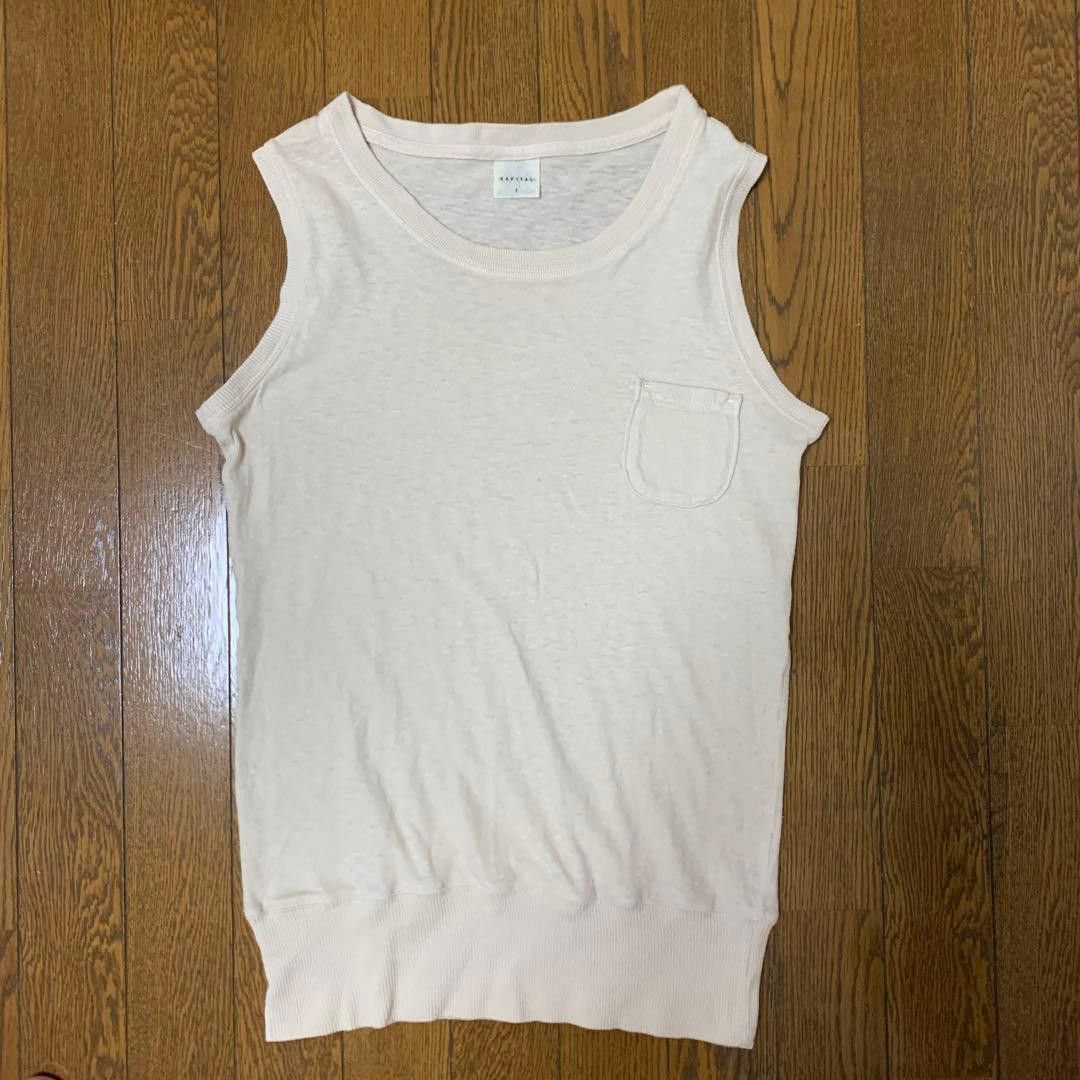 Kapital KAPITAL Cotton Sleeveless Tank Top Size US M / EU 48-50 / 2 - 2 Thumbnail