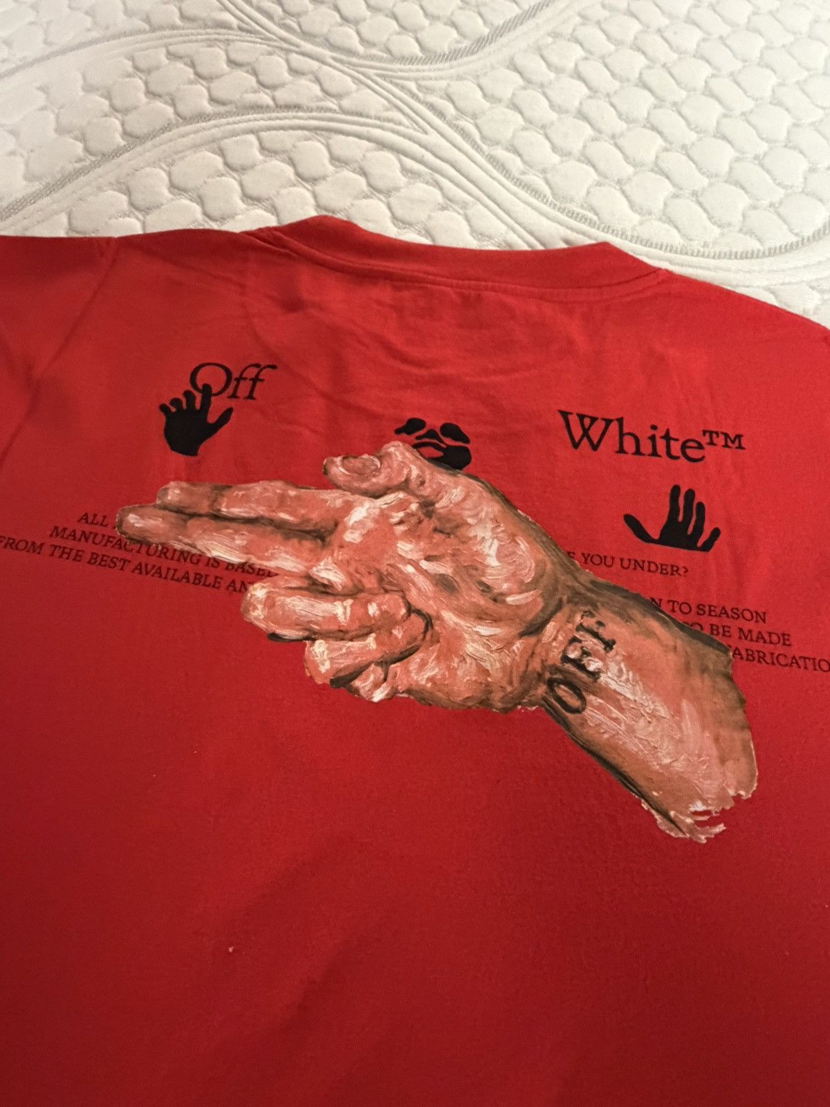Off-White Off white pascal painting t shirt Size US L / EU 52-54 / 3 - 6 Thumbnail