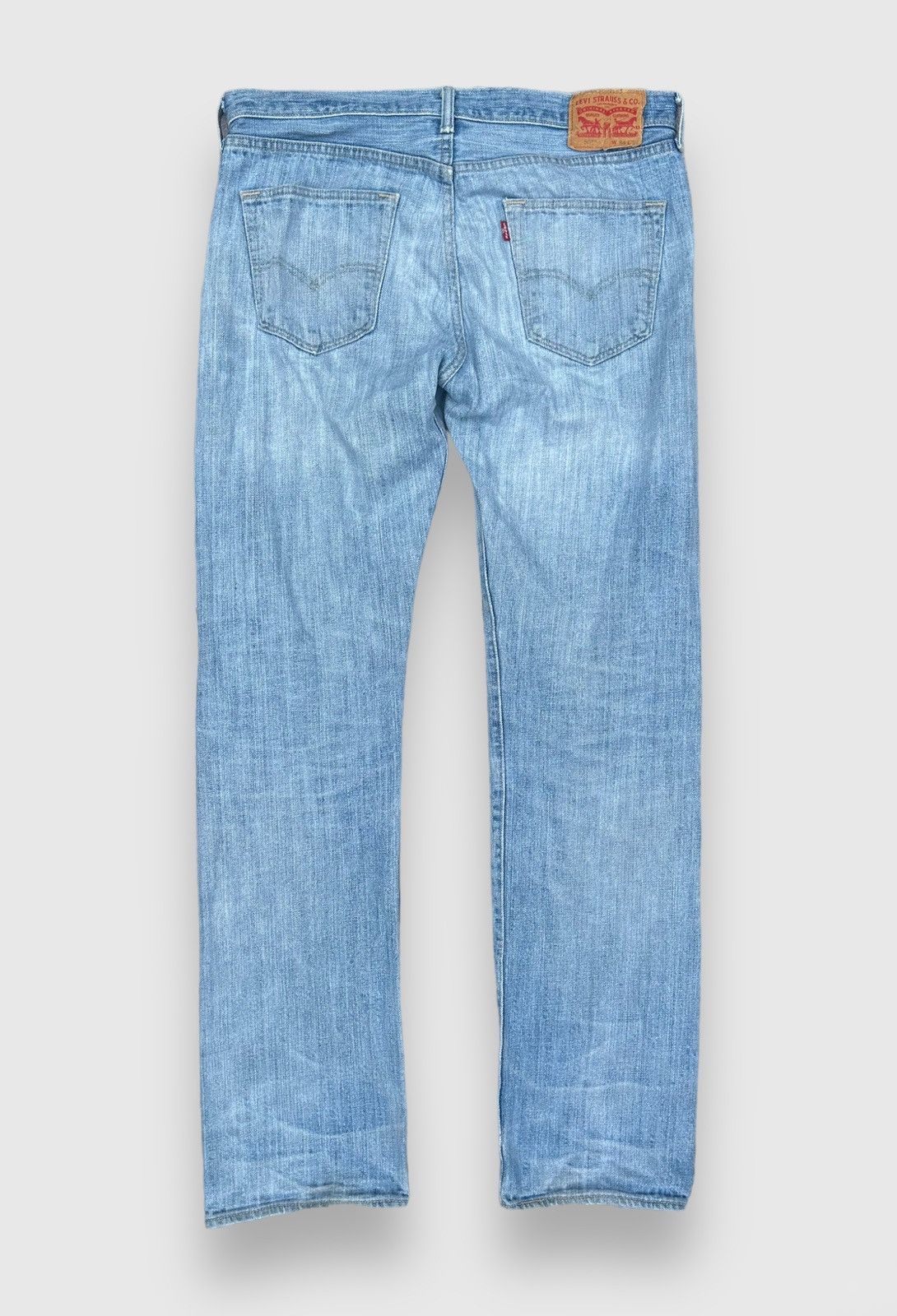 Levi's × Levi's Vintage Clothing Distressed Vintage Levi’s 501s 34X34 Size US 34 / EU 50 - 2 Thumbnail