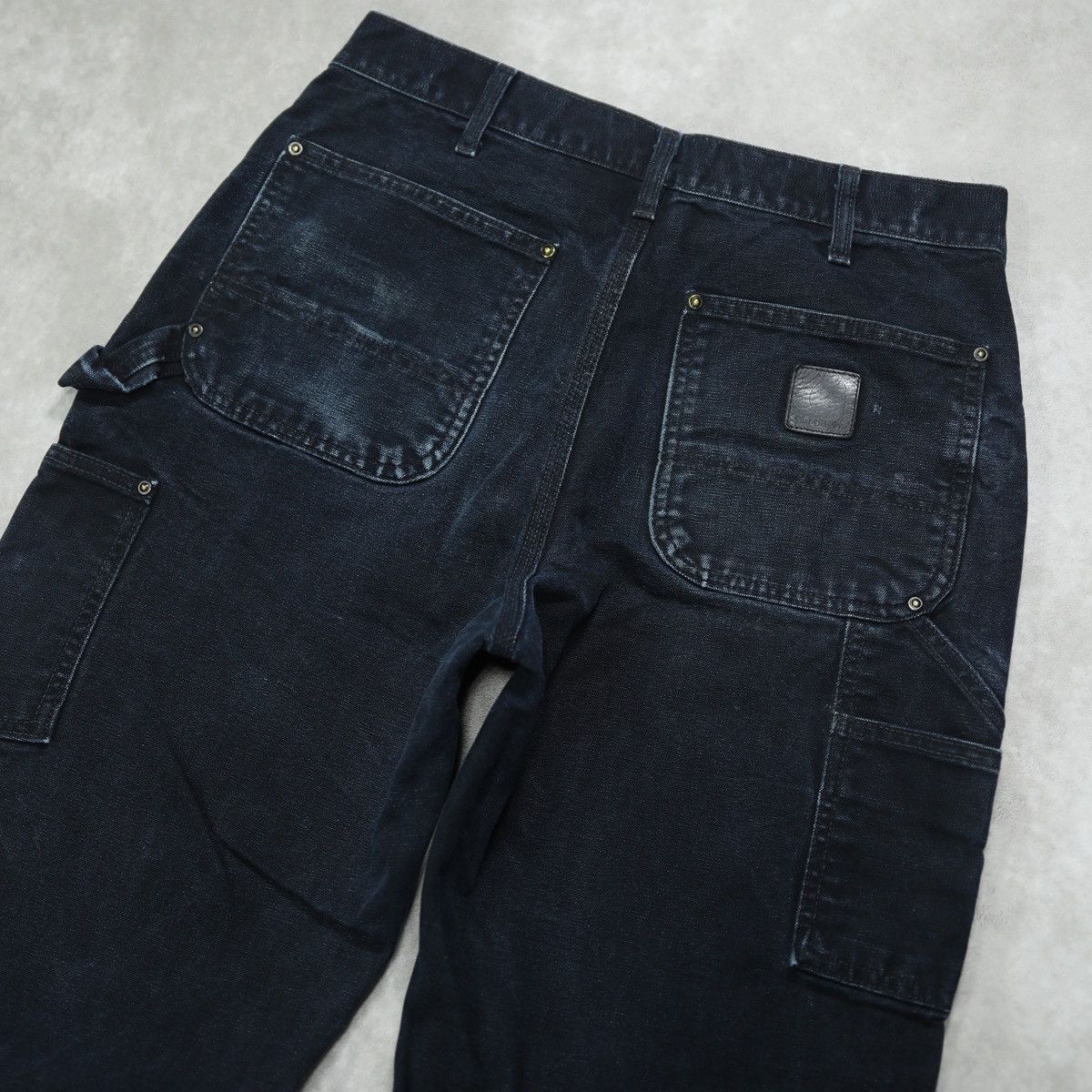 Carhartt RARE Carhartt x Chrysler IFD Faded Black Double Knee Pant Size US 30 / EU 46 - 5 Thumbnail