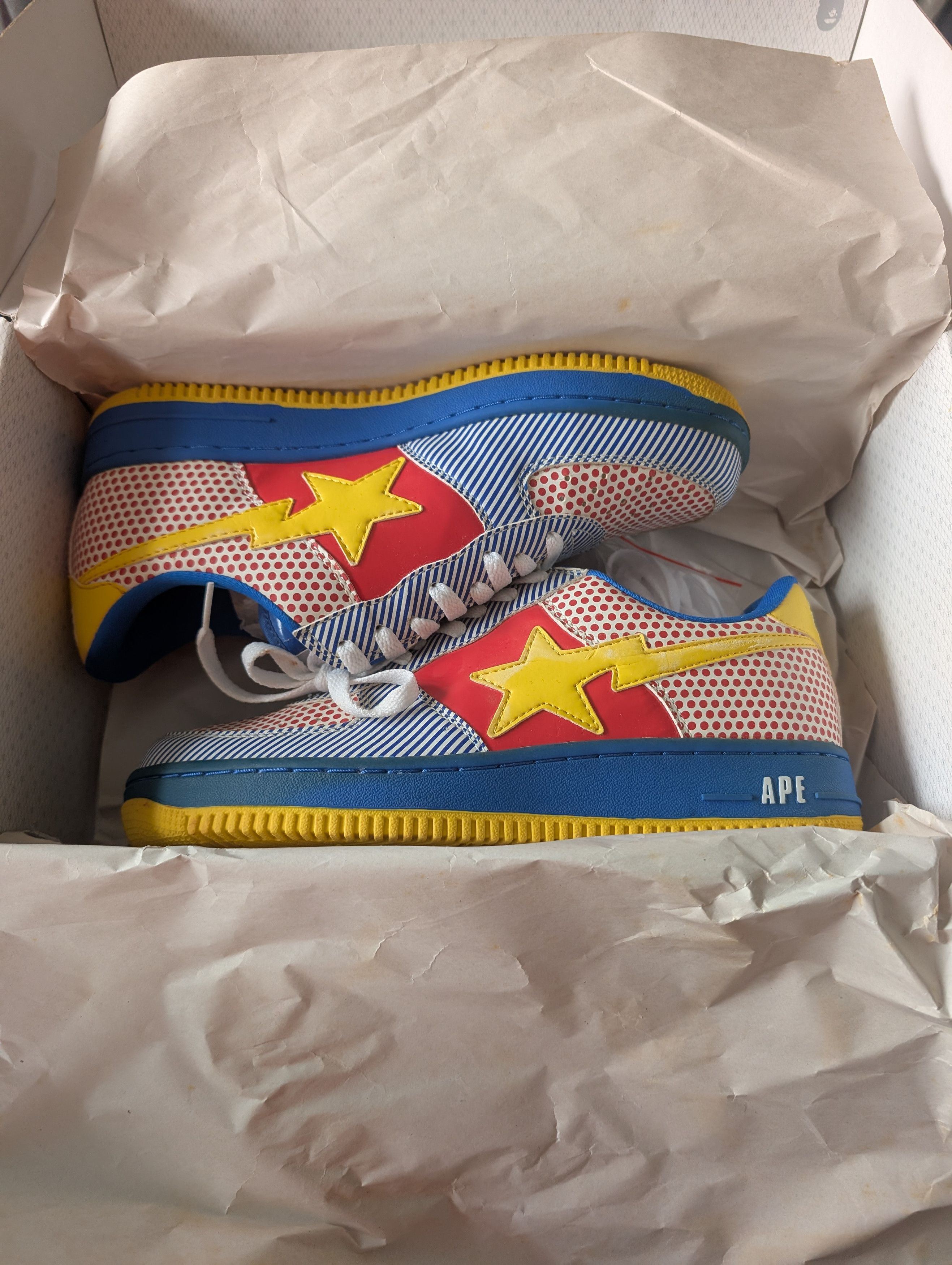 Bape Bape Bapesta 2007FS-001 Brand New Size US 9.5 / EU 42-43 - 7 Thumbnail