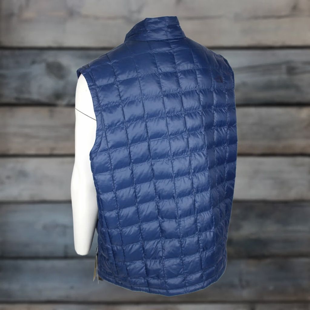 The North Face The North Face Men's Big Thermoball Eco Vest Jacket Full Zip 4X Shady Blue Size US XXL / EU 58 / 5 - 1 Thumbnail