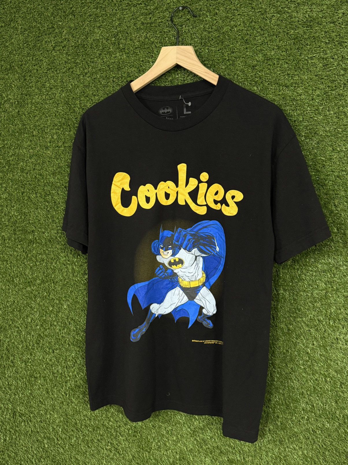 Cookies Cookies Batman Logo DC Comics Weed Logo Tee Large Size US L / EU 52-54 / 3 - 1 Thumbnail