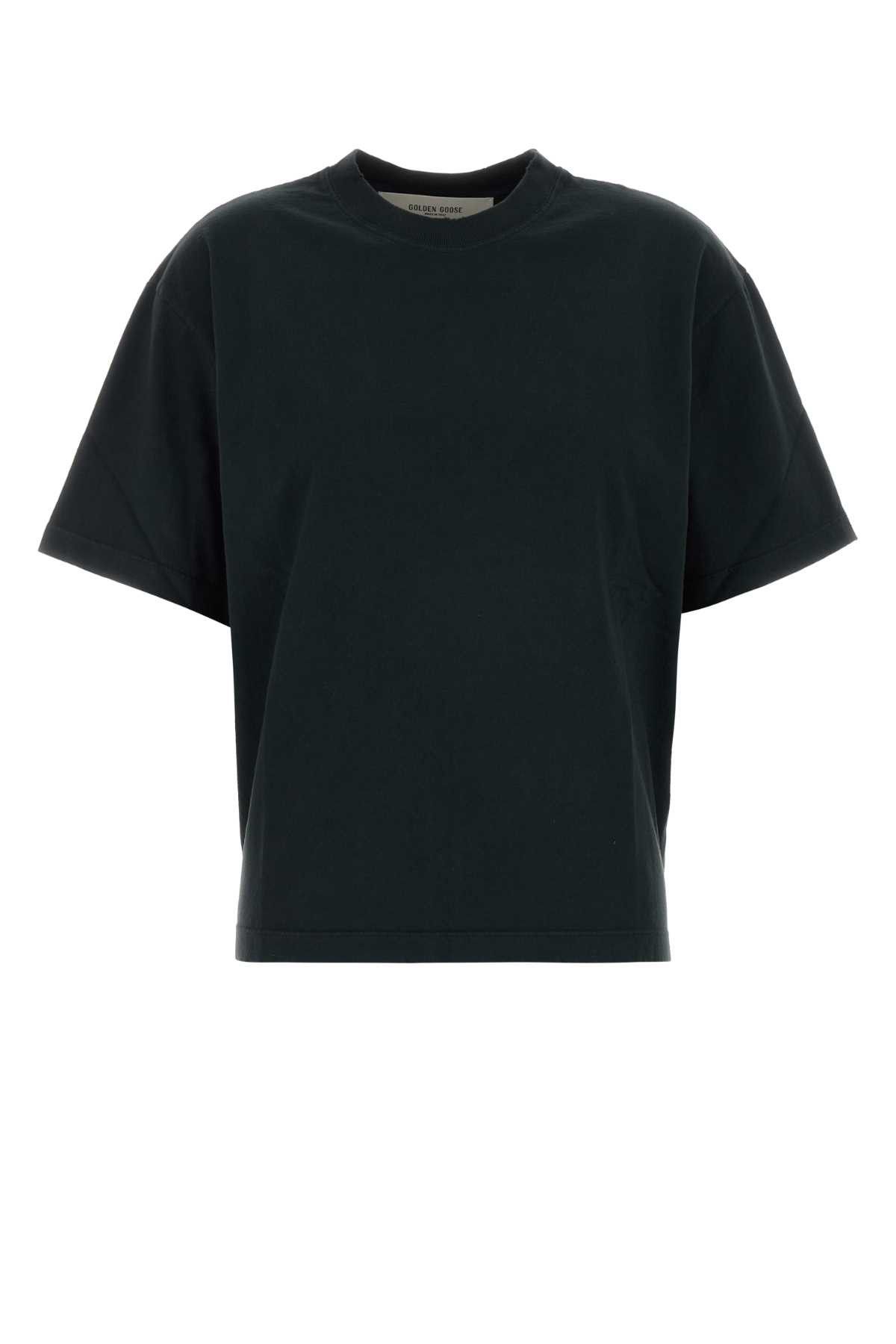 Golden Goose Midnight Blue Cotton T-Shirt Size M / US 6-8 / IT 42-44 - 1 Thumbnail