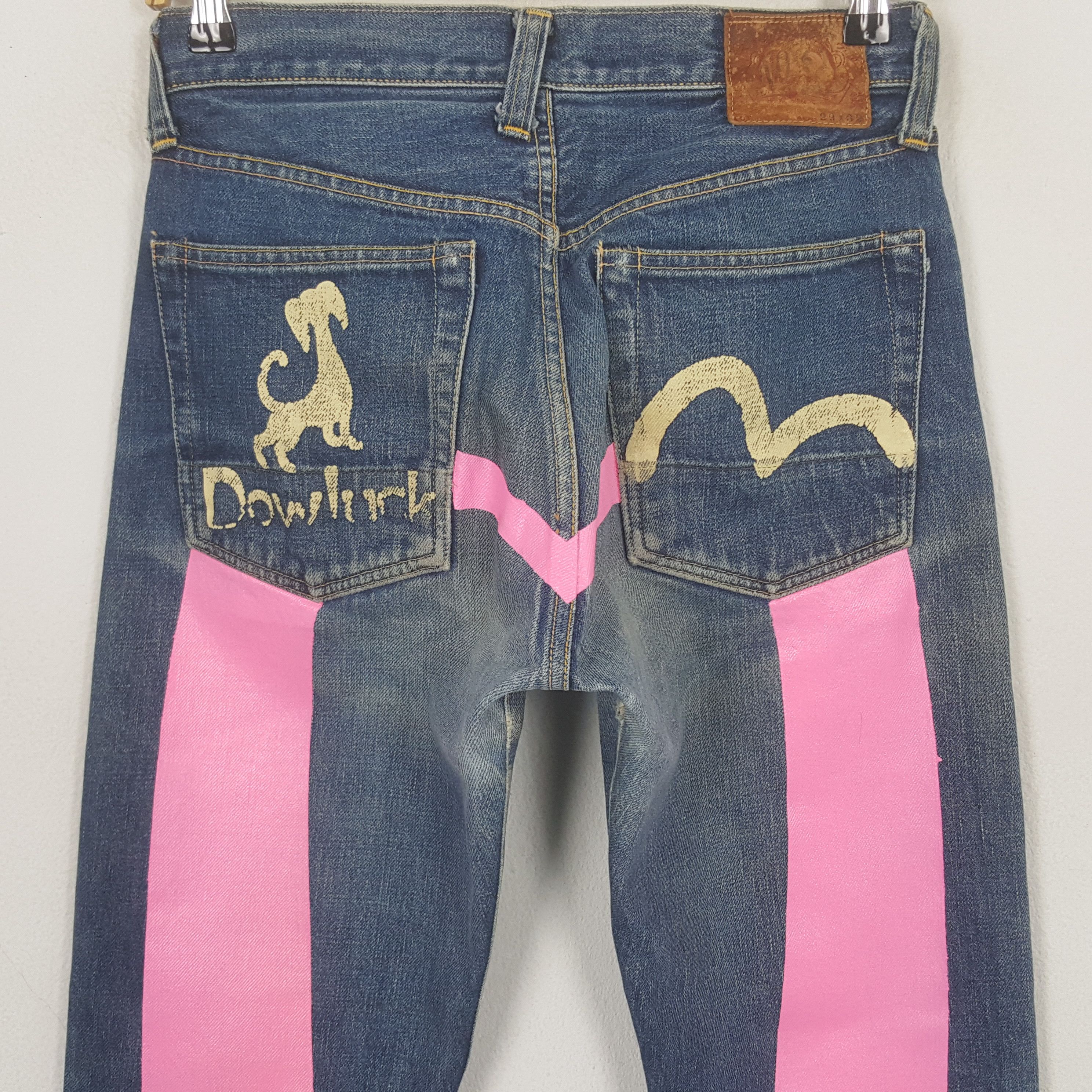 Vintage Evisu Selvedge Japanese Daicock Denim Jeans RR28