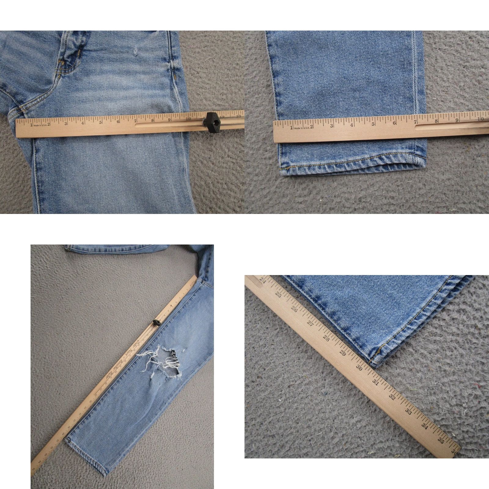 Old Navy Old Navy Jeans Denim 5-Pocket Stretch Regular Size 0 Blue Medium Wash Womens Straight Comfort Vintage 90s Style Size 25" / US 0 / IT 36 - 8 Thumbnail
