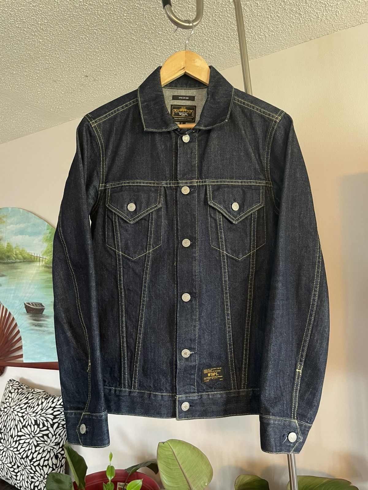 Wtaps “Deck” Raw Denim Jean Jacket