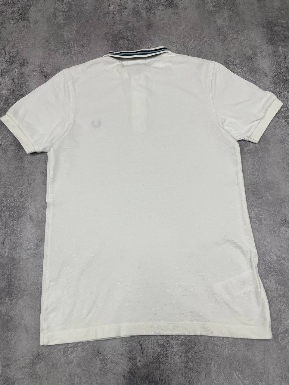 Fred Perry Fred Perry Men Cotton Polo T-Shirt White Size S Size US S / EU 44-46 / 1 - 9 Thumbnail
