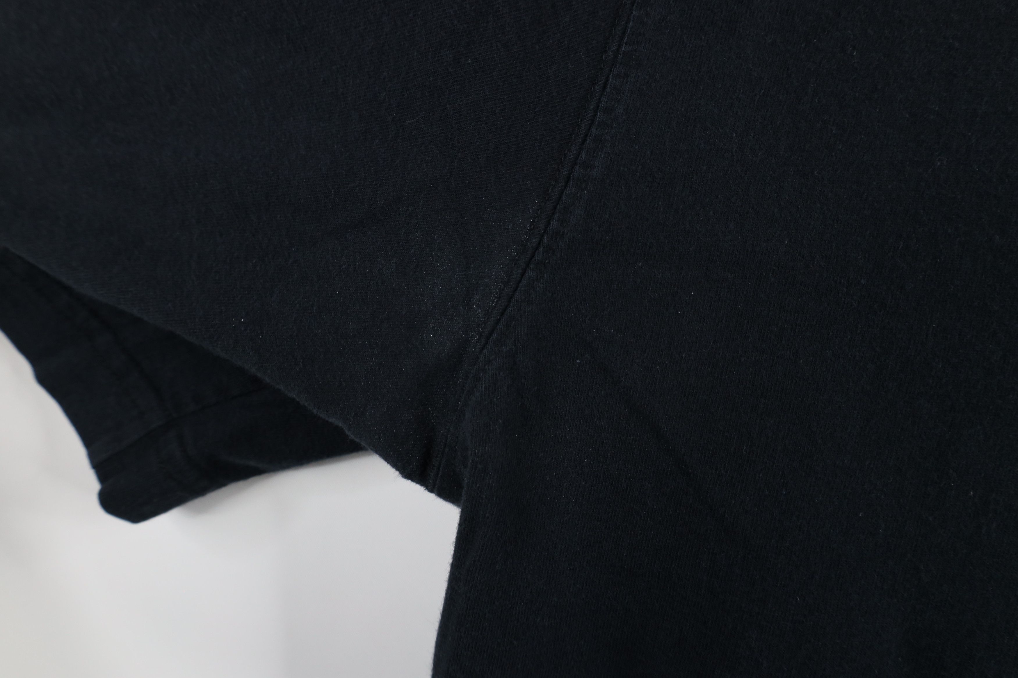 Lands' End × Vintage Vintage 90s Lands End Blank Heavyweight Cotton T-Shirt Black Size US L / EU 52-54 / 3 - 4 Thumbnail