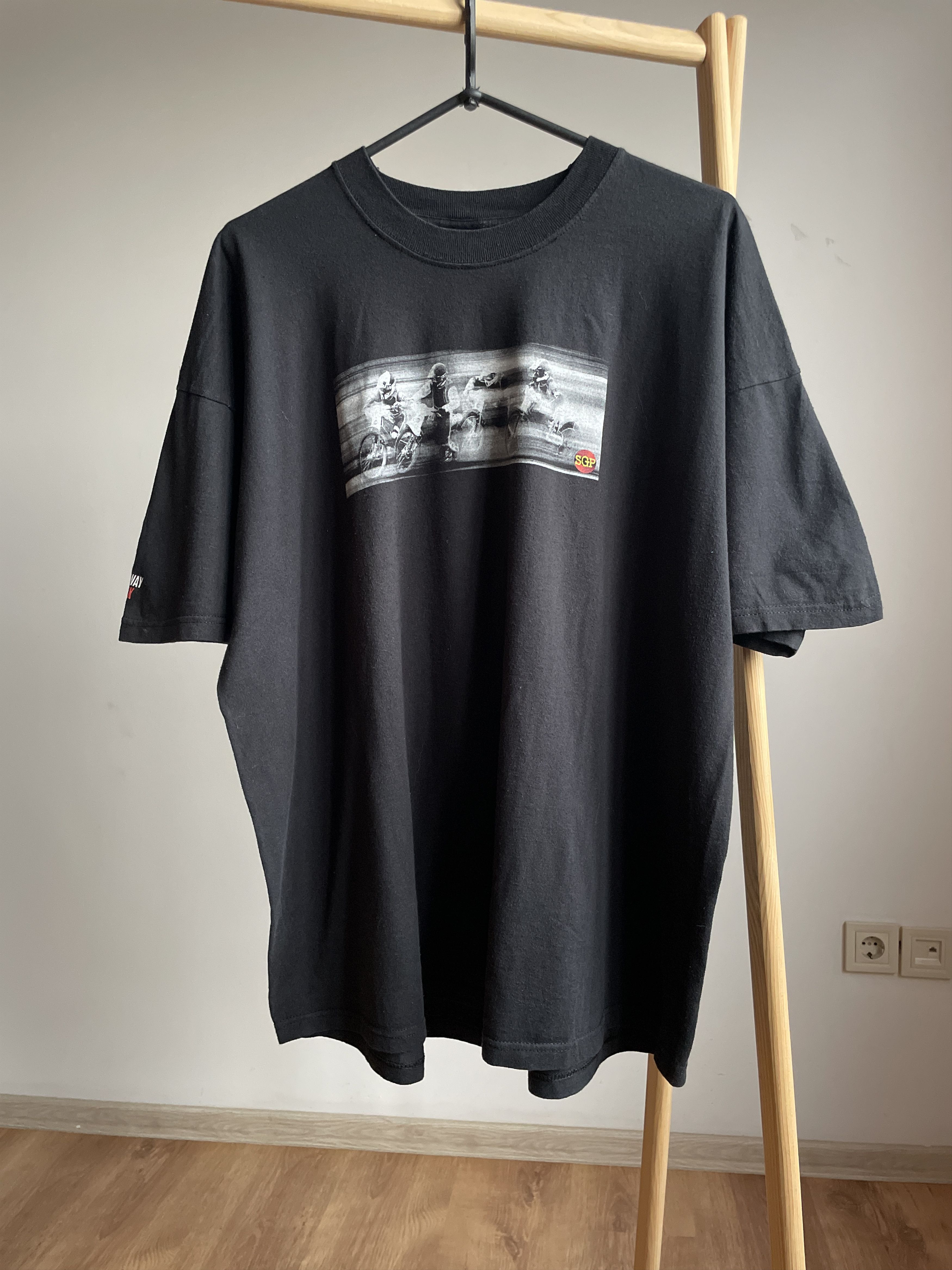 Vintage SPG FIM Speedway Grand Prix Tour 2002 Vintage T-Shirt Size US XXL / EU 58 / 5 - 1 Thumbnail