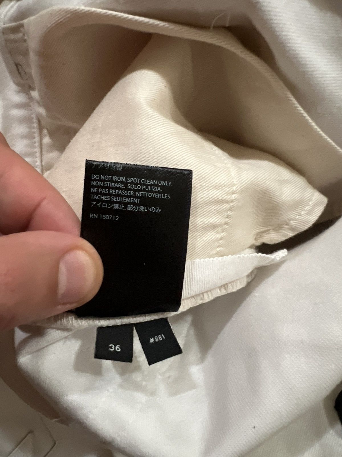 Amiri Amiri x Chemist White Star Patch Jeans size 36 $2500 Size US 36 / EU 52 - 5 Thumbnail