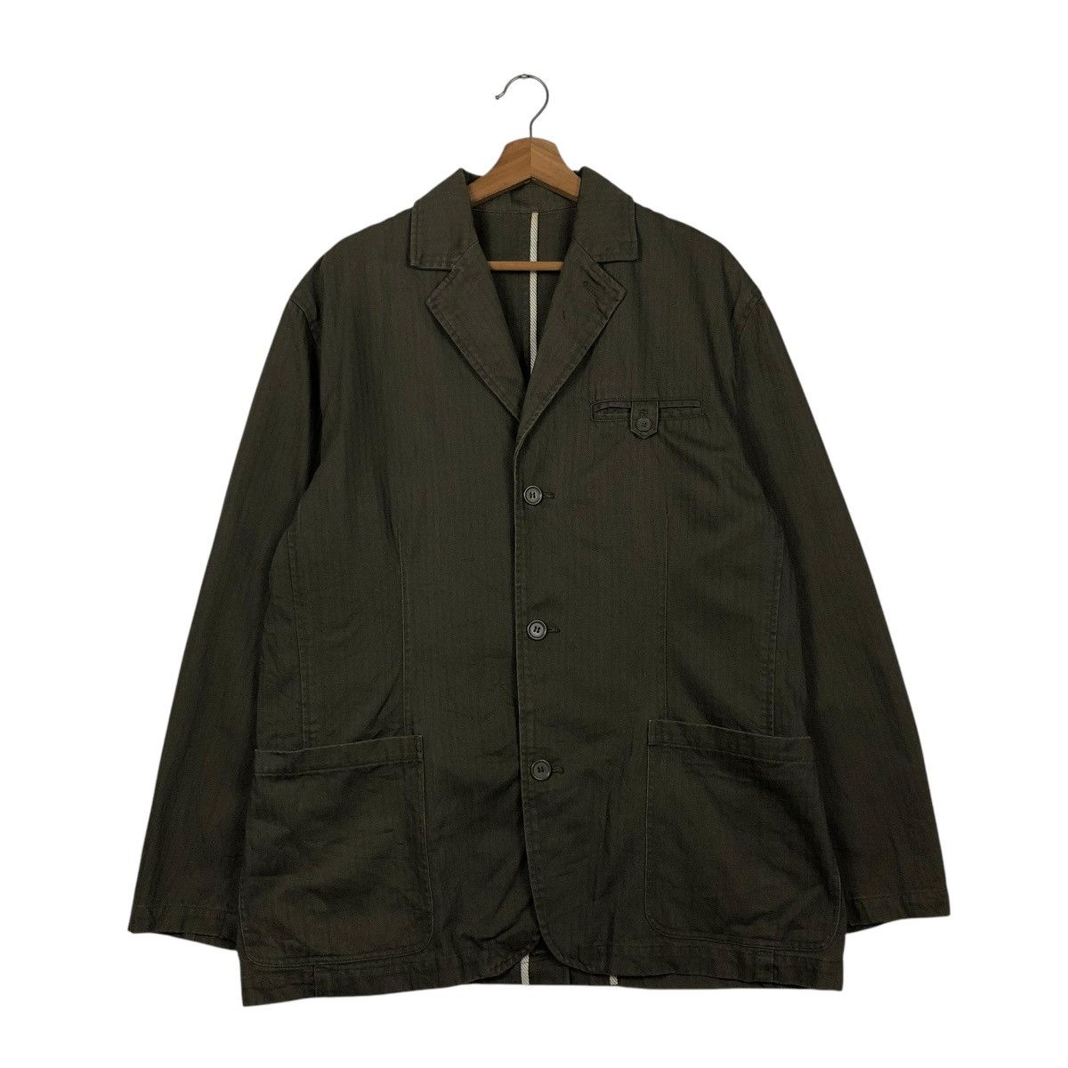Japanese Brand 🔥VINTAGE CHORE WORKER JACKET PERSON’S JEANS ISSEY MIYAKE Size US L / EU 52-54 / 3 - 3 Thumbnail