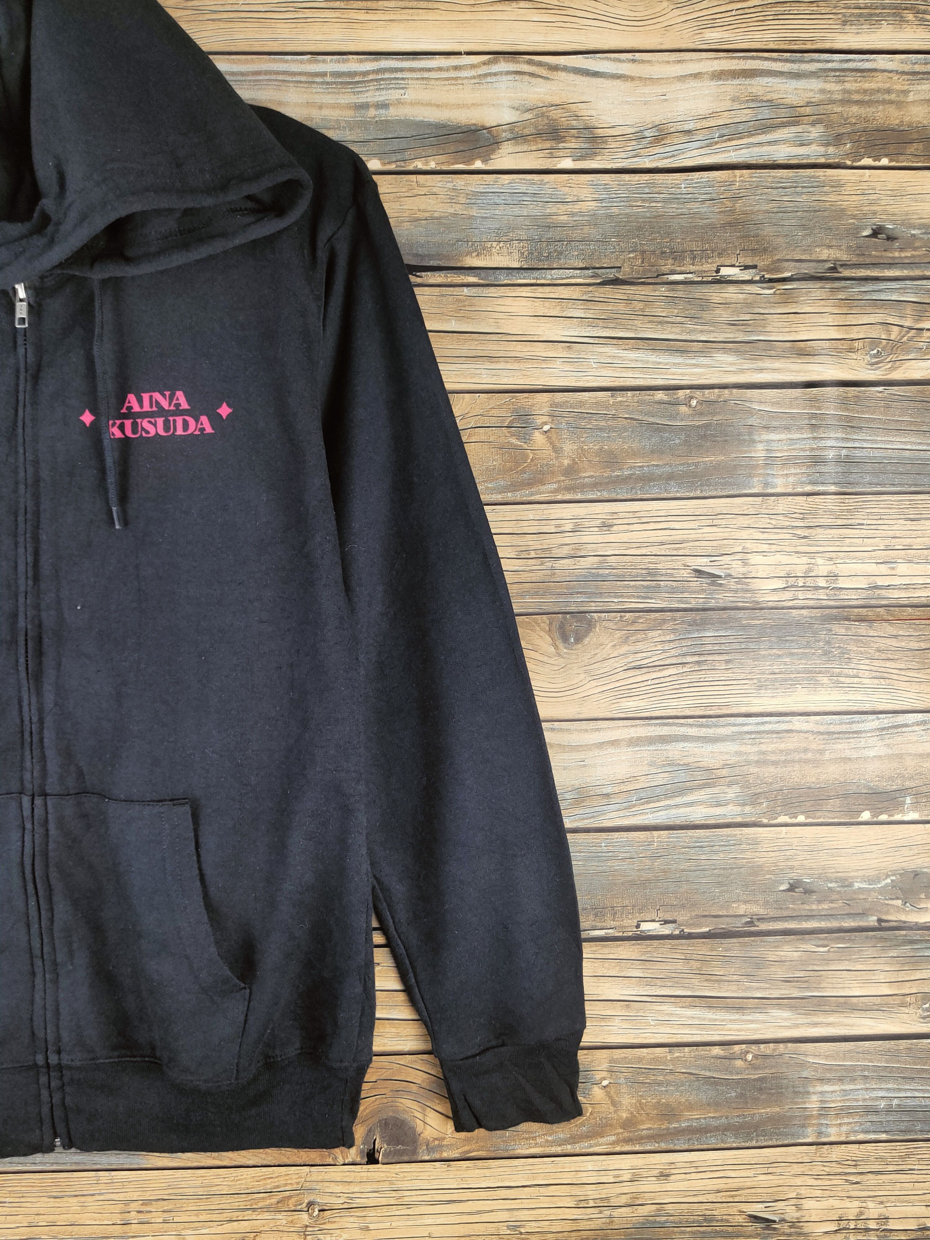 Japanese Brand Vintage Faded Mafimum Black Hoodie Sweaters Size L / US 10 / IT 46 - 7 Thumbnail