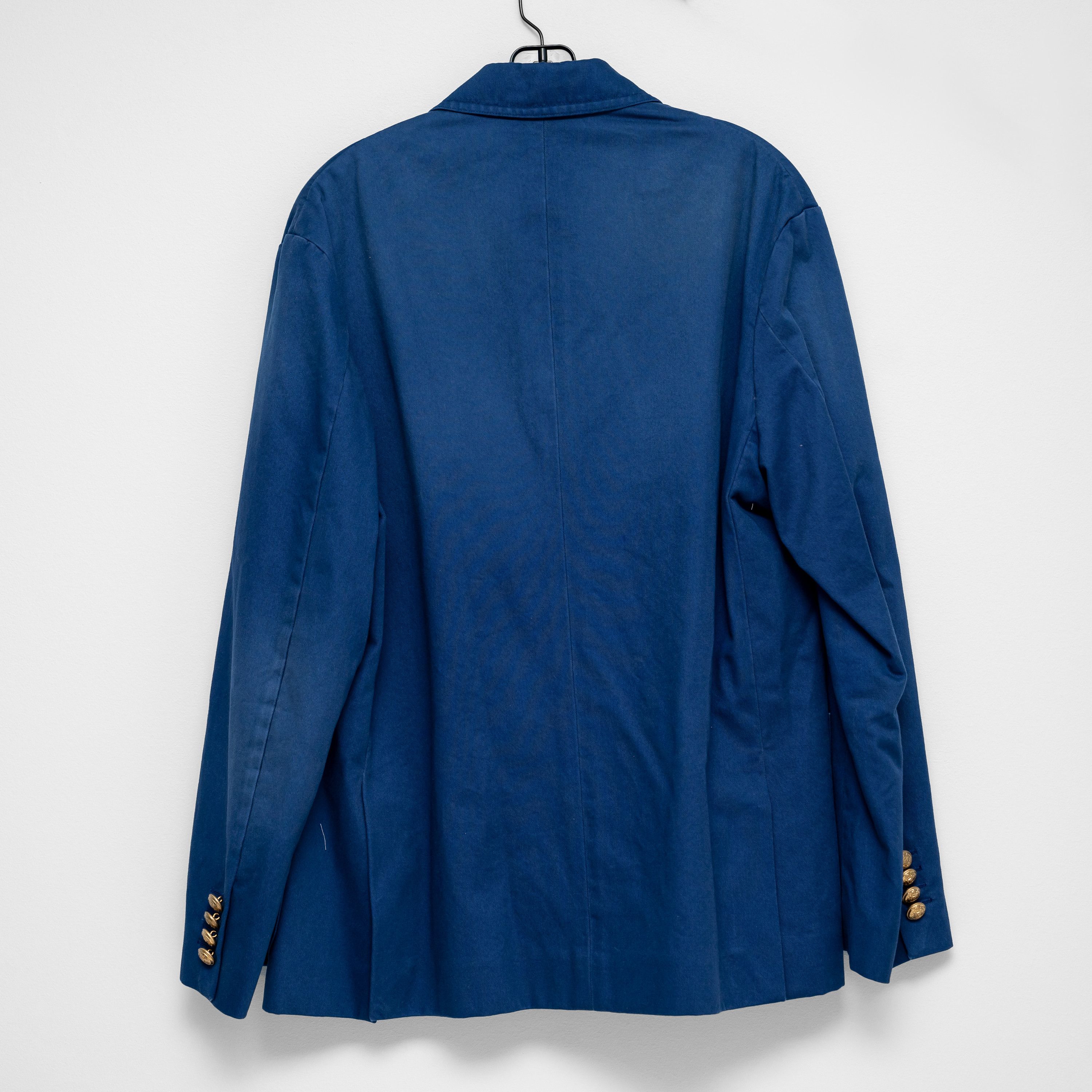 Gucci 50 L - Gucci Drill Jacket Cotton Blue Blazer Size US L / EU 52-54 / 3 - 5 Thumbnail