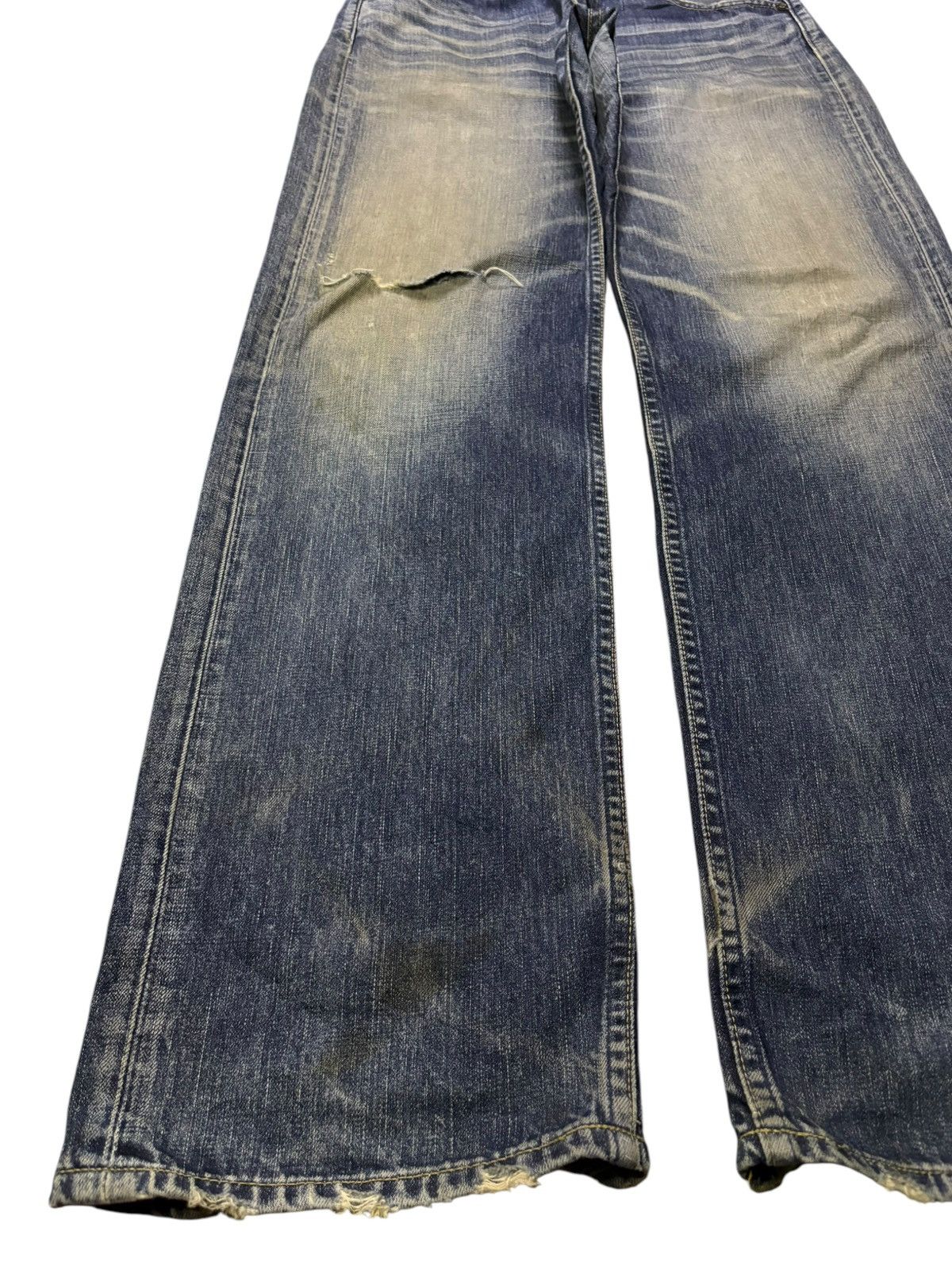 Levi's Vintage 90s Levis 503 Rusty Mud Wash Distressed Baggy Jeans Size US 30 / EU 46 - 6 Thumbnail