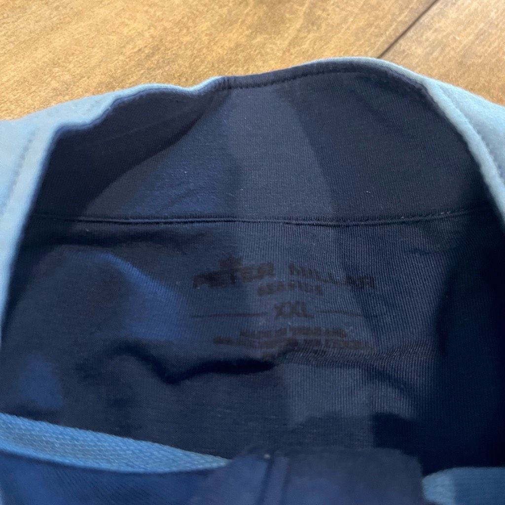 Peter Millar Peter Millar Blue Athletic Quarterzip Pullover Men XXL Size US XXL / EU 58 / 5 - 3 Thumbnail