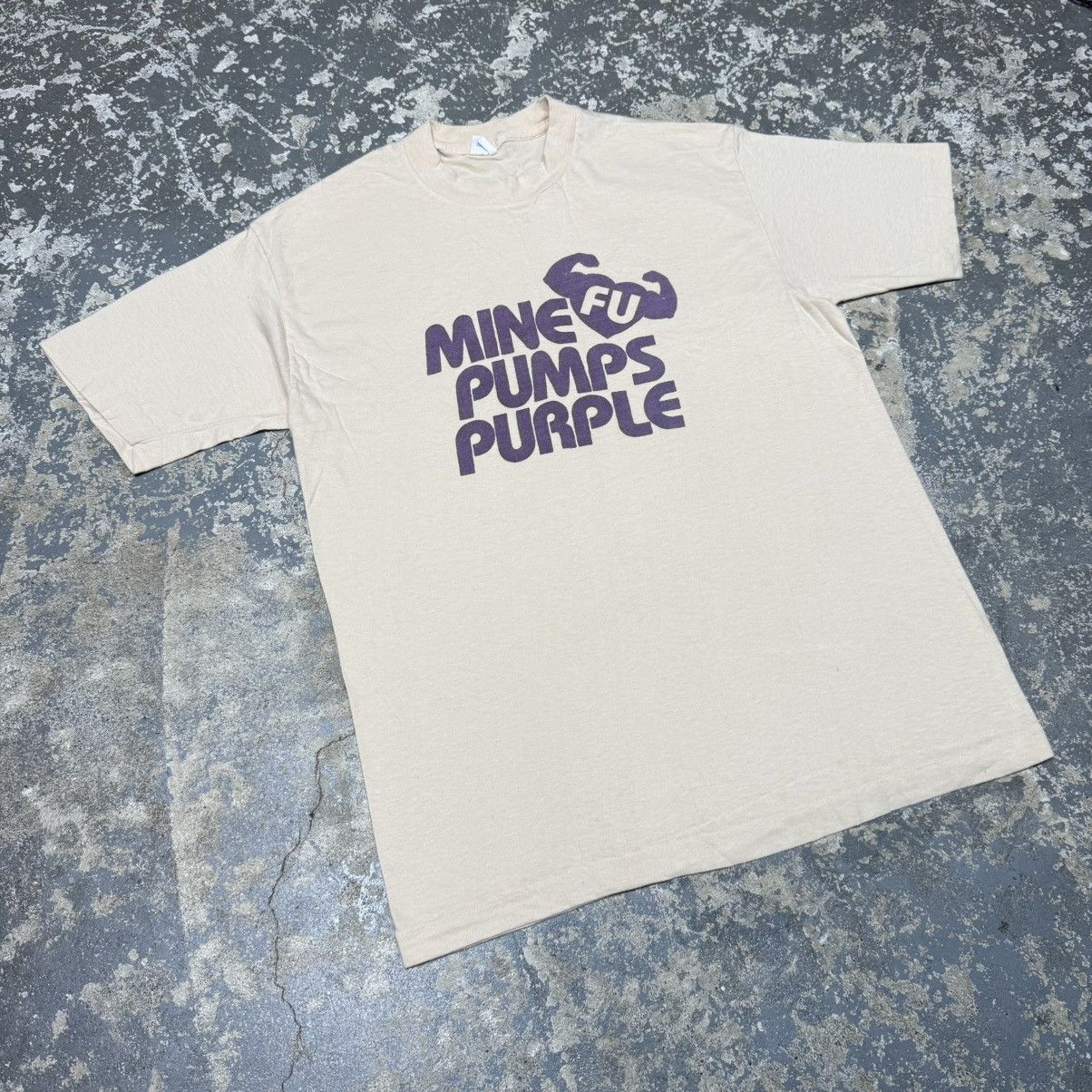 Other True Vintage My Heart Pumps Purple FU Funny 70s Tshirt Size US L / EU 52-54 / 3 - 10 Thumbnail